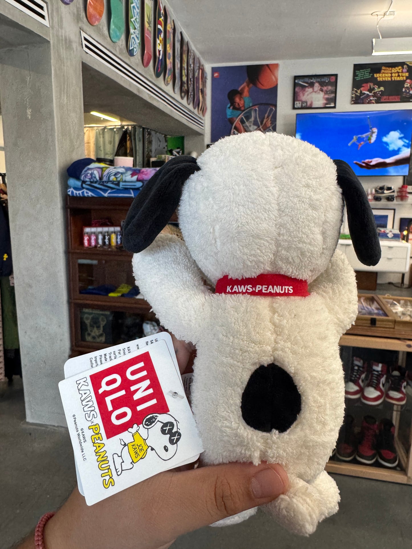 KAWS UNIQLO SNOOPY PLUSH