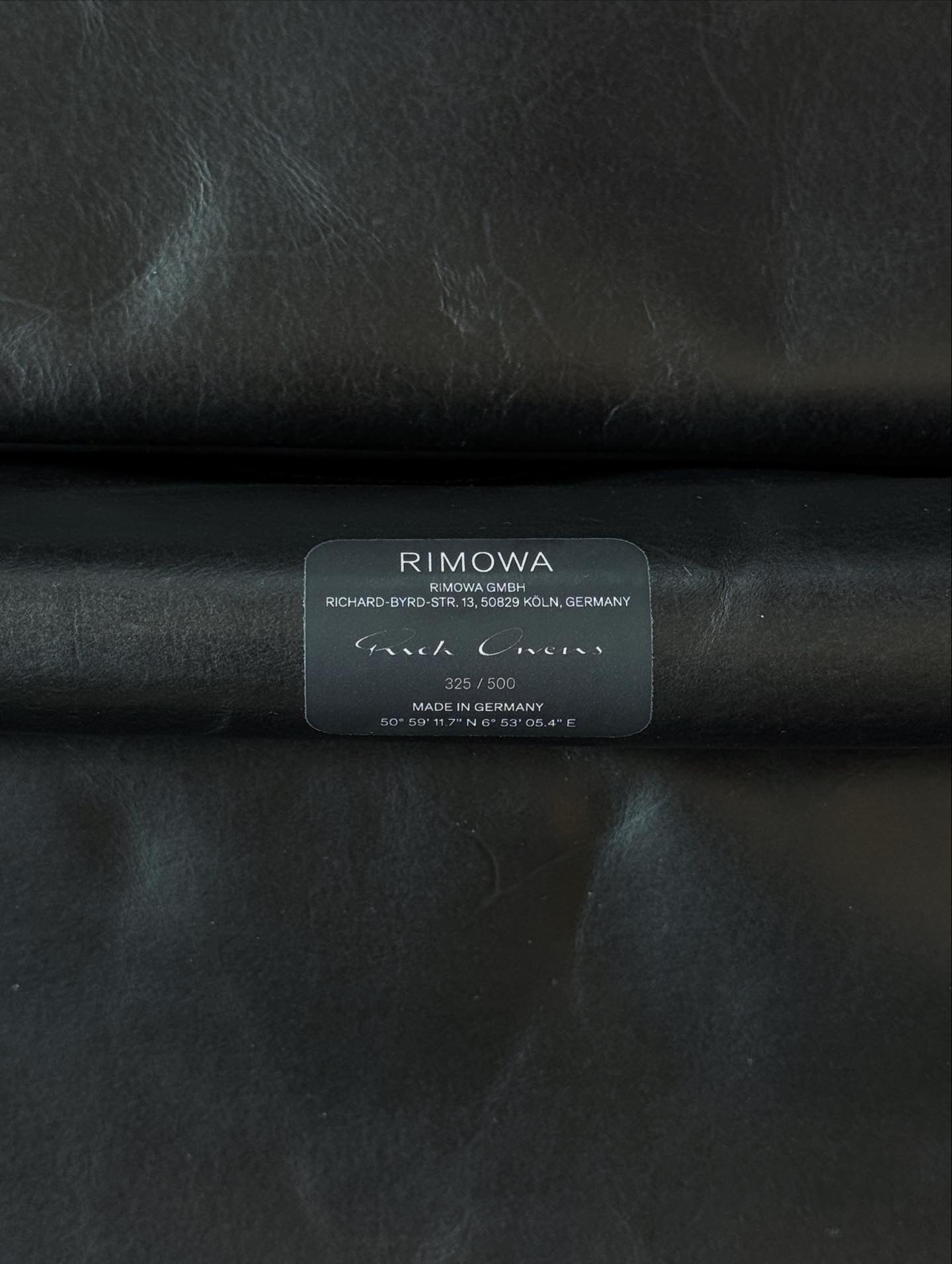 SS25 RIMOWA X RICK OWENS BRONZE CABIN LUGGAGE
