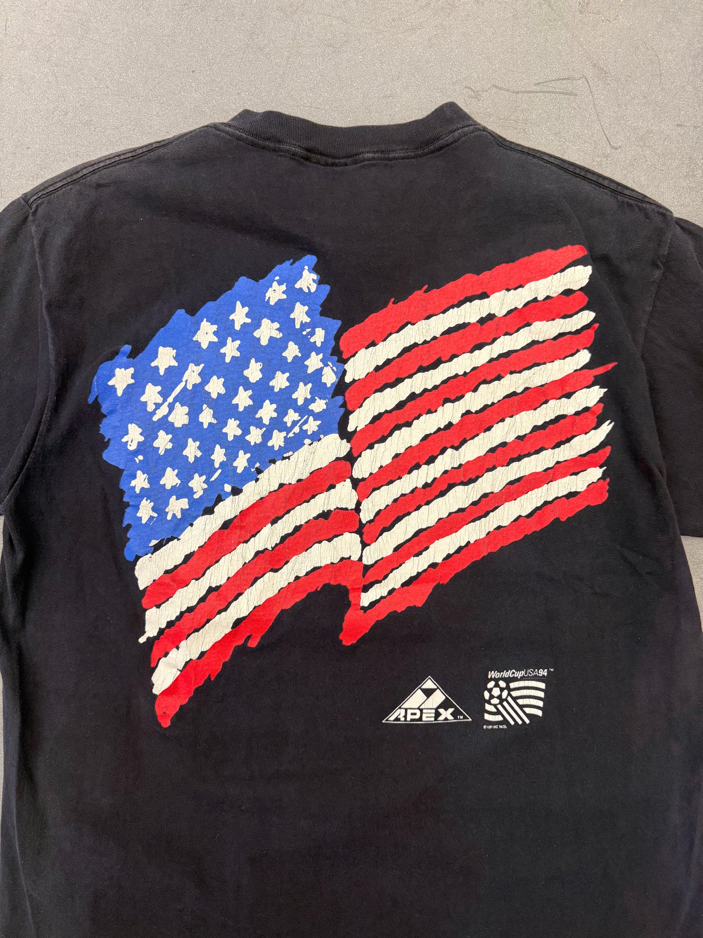 1994 WORLD CUP USA FLAG TEE (APEX ONE TAG)
