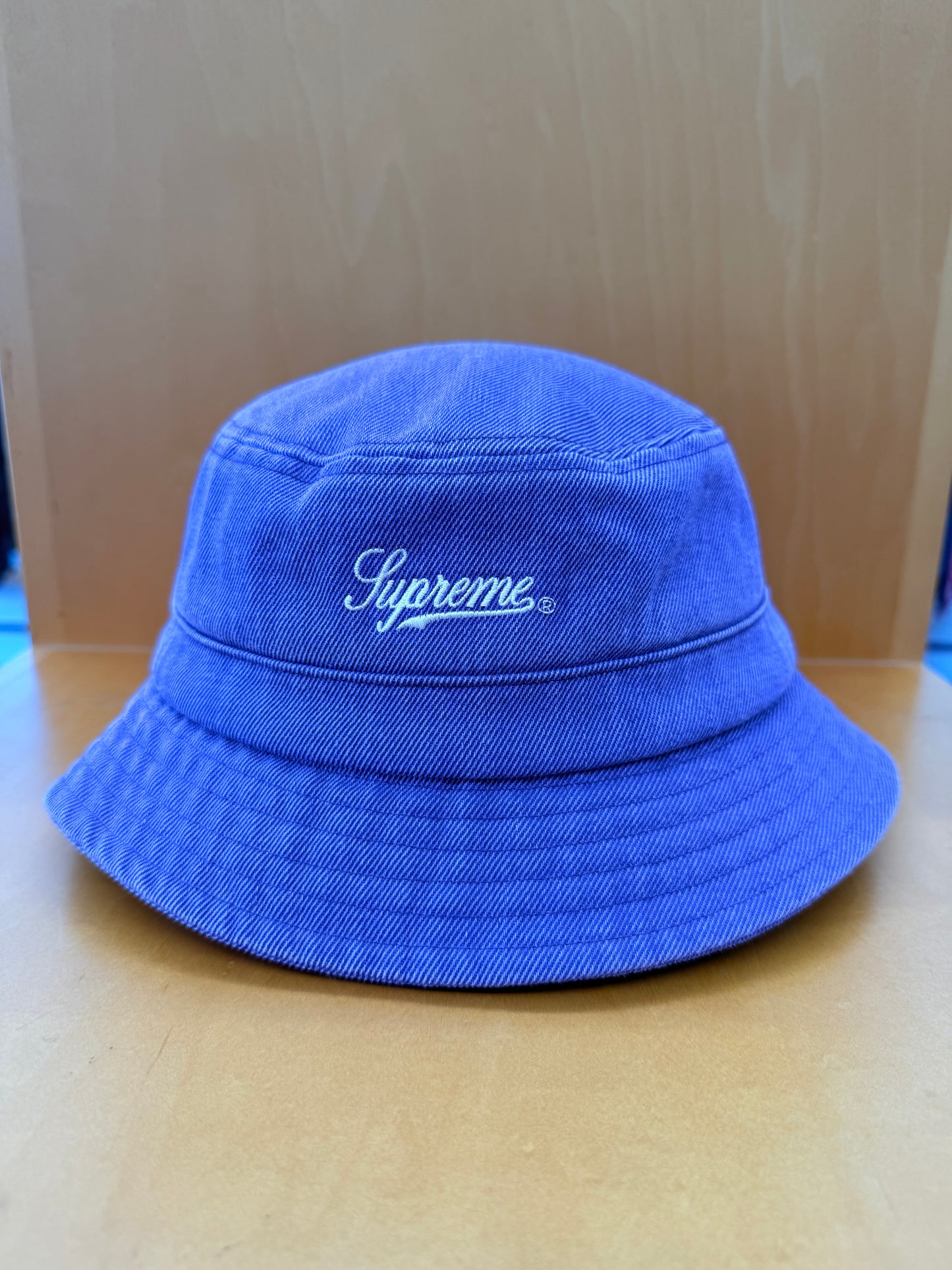 SS24 SUPREME COATED DENIM CRUSHER
