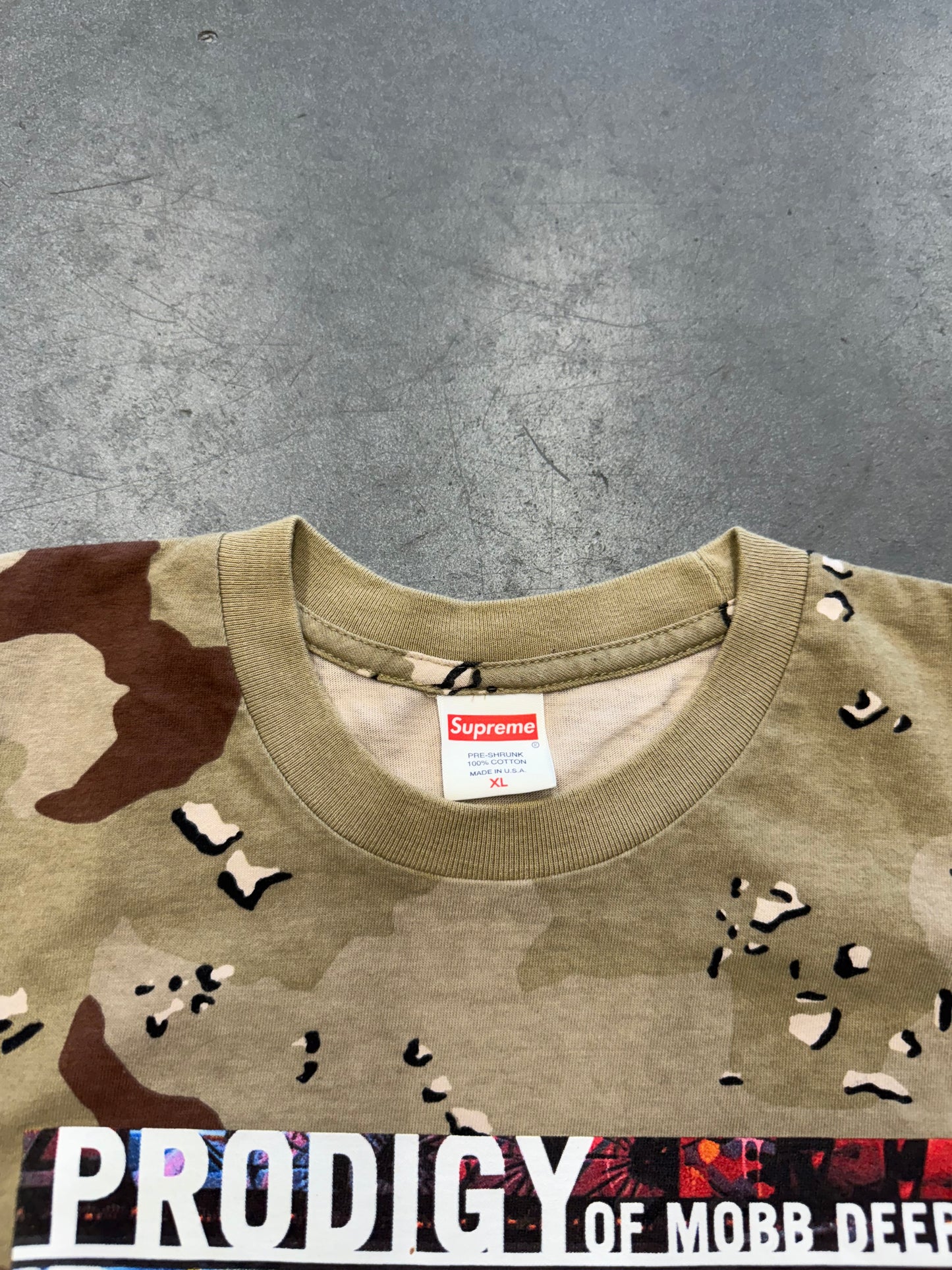 SS21 SUPREME HNIC PRODEGY TEE DESERT CAMO TEE