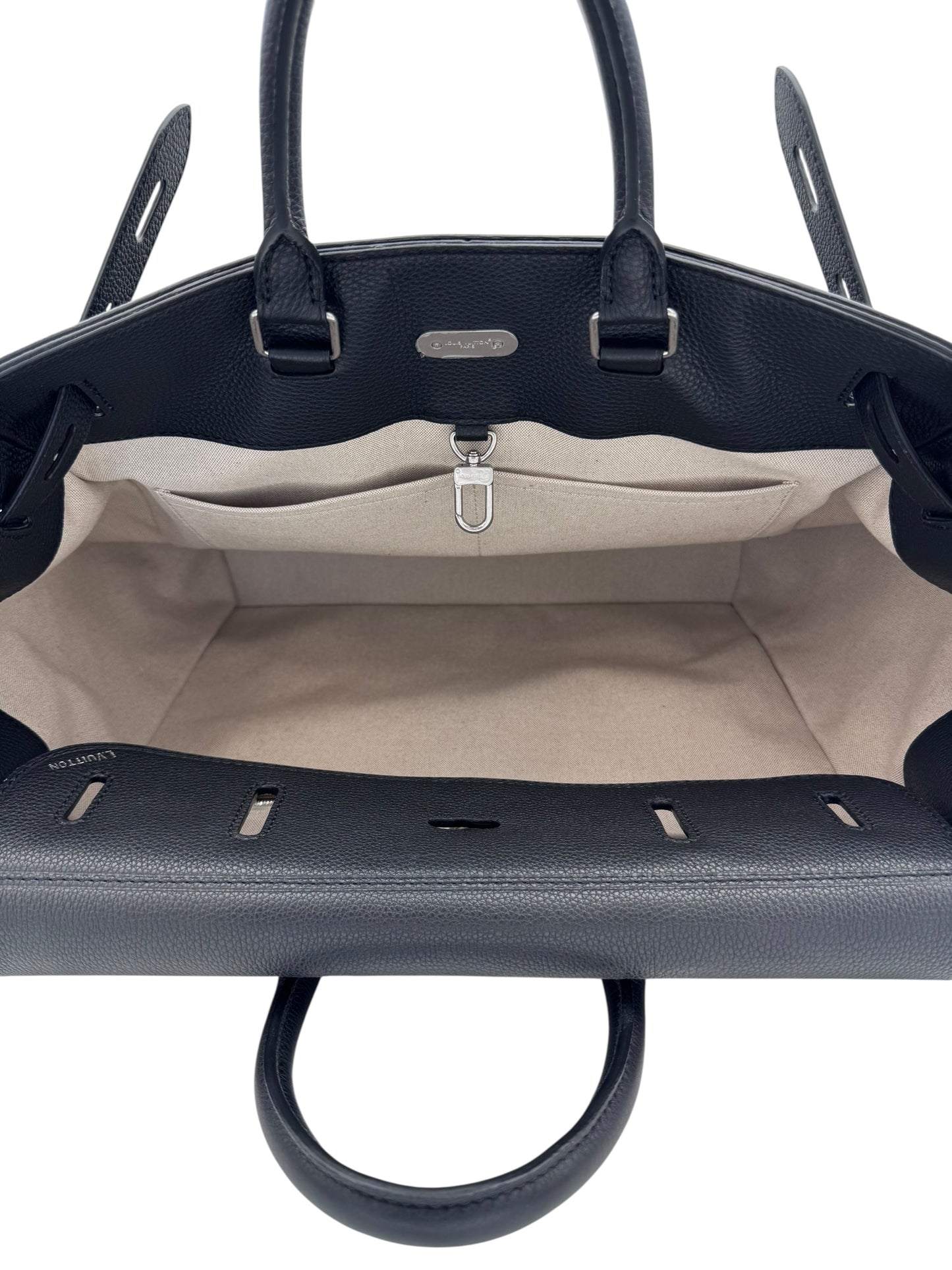 2024 LOUIS VUITTON STEAMER 40 BLACK LEATHER