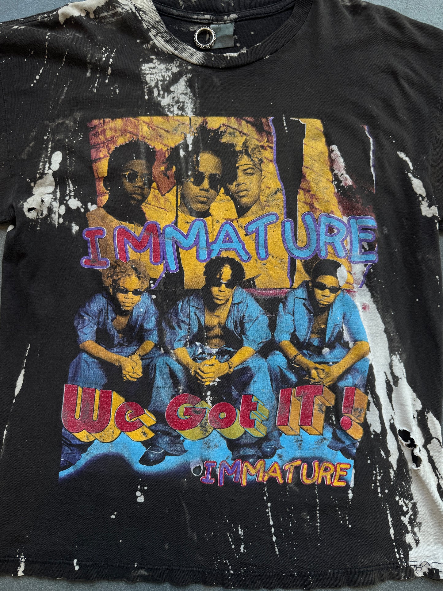 90'S BOOTLEG IMMATURE "WE GOT IT!" RAP TEE (FADED TAG)