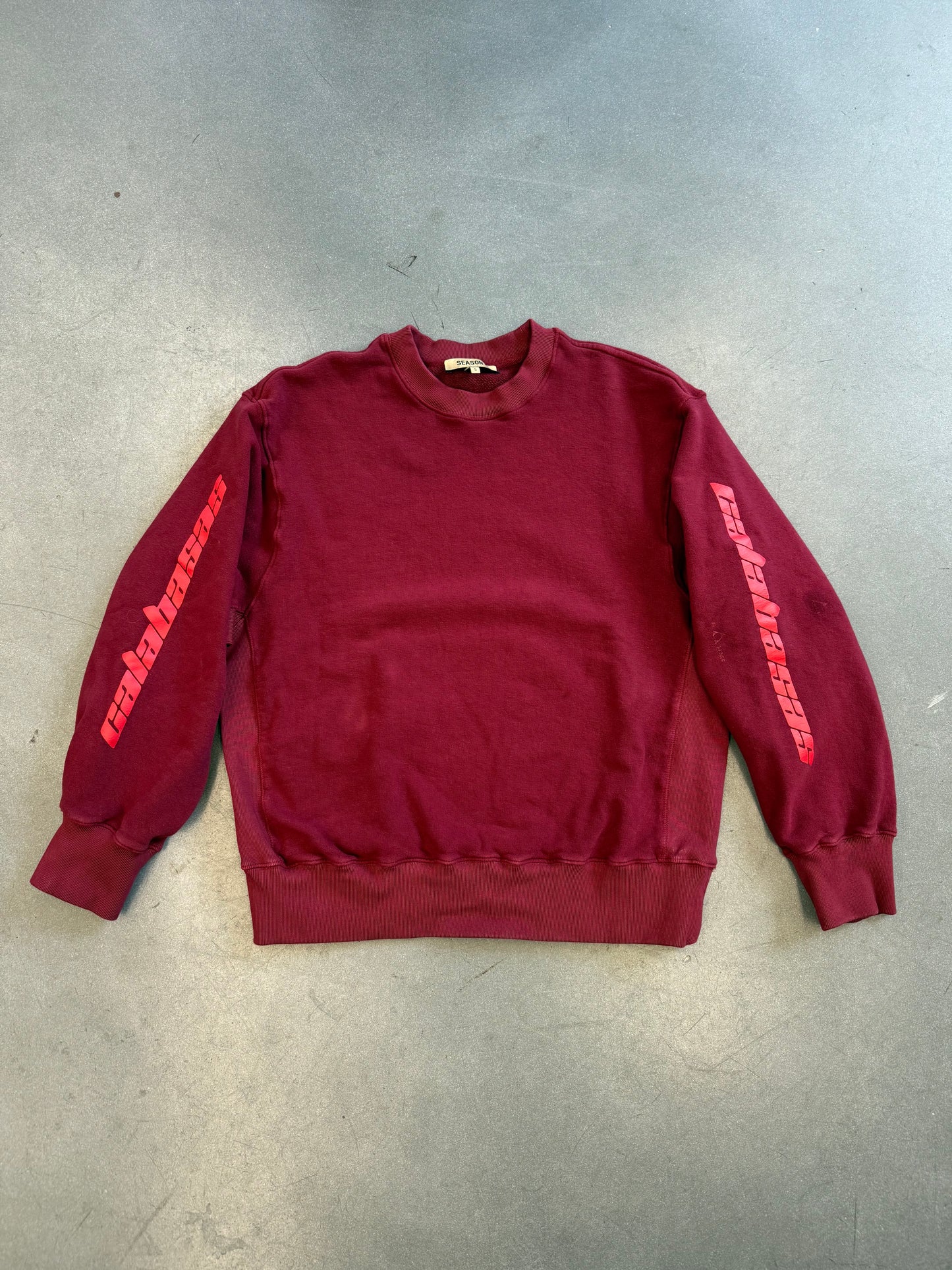 YEEZY SEASON 4 CALABASAS CREWNECK SWEATSHIRT - SCORPIO