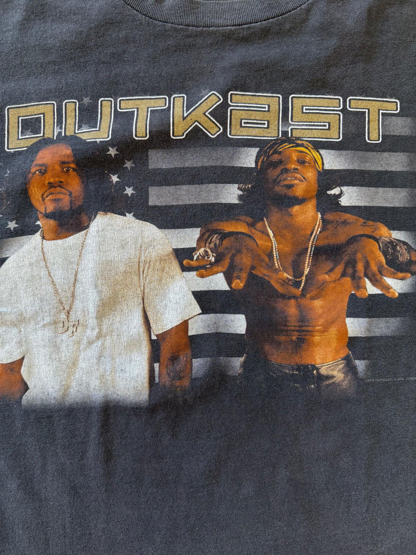 2001 OUTKAST STANKONIA STANK LOVE TOUR TEE (ALL SPORT TAG)