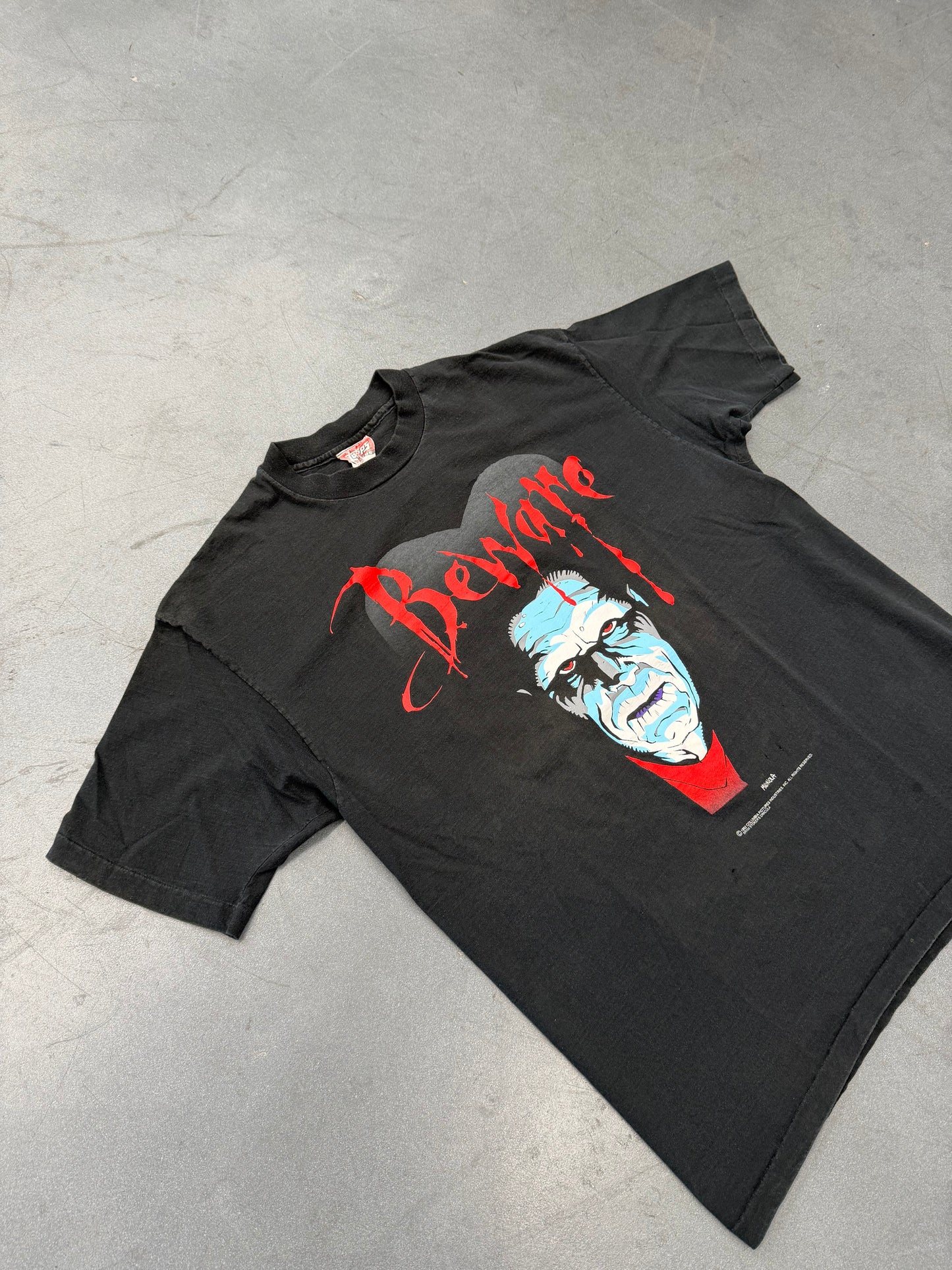 1992 BRIAN STOKER'S FRANKENSTEIN TEE (TOPPS COMICS TAG)