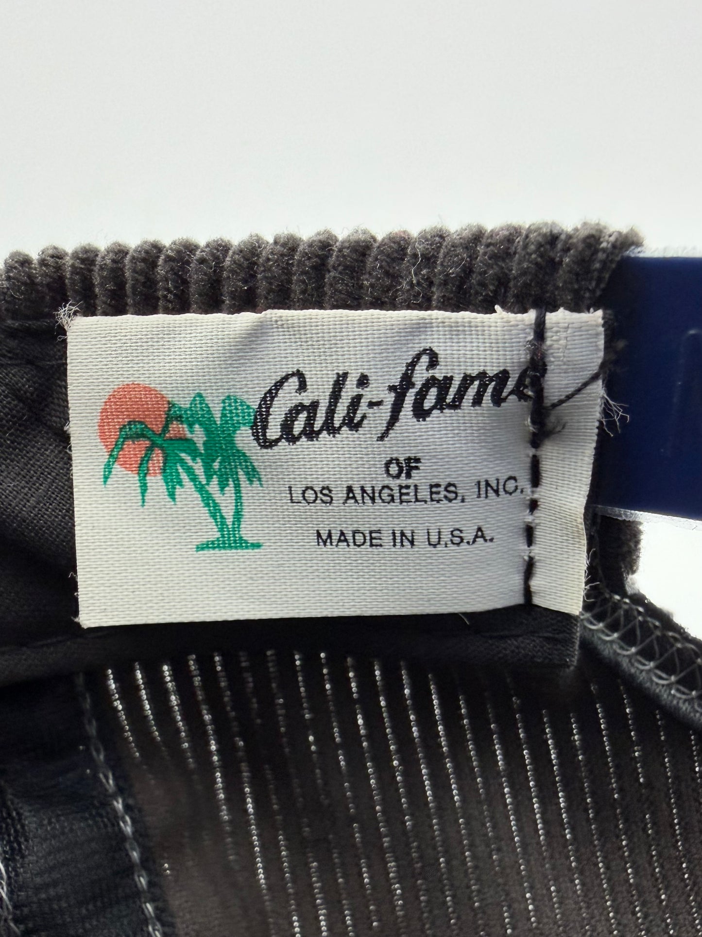 80S APPLE RAINBOW LOGO CORDUROY SNAPBACK HAT