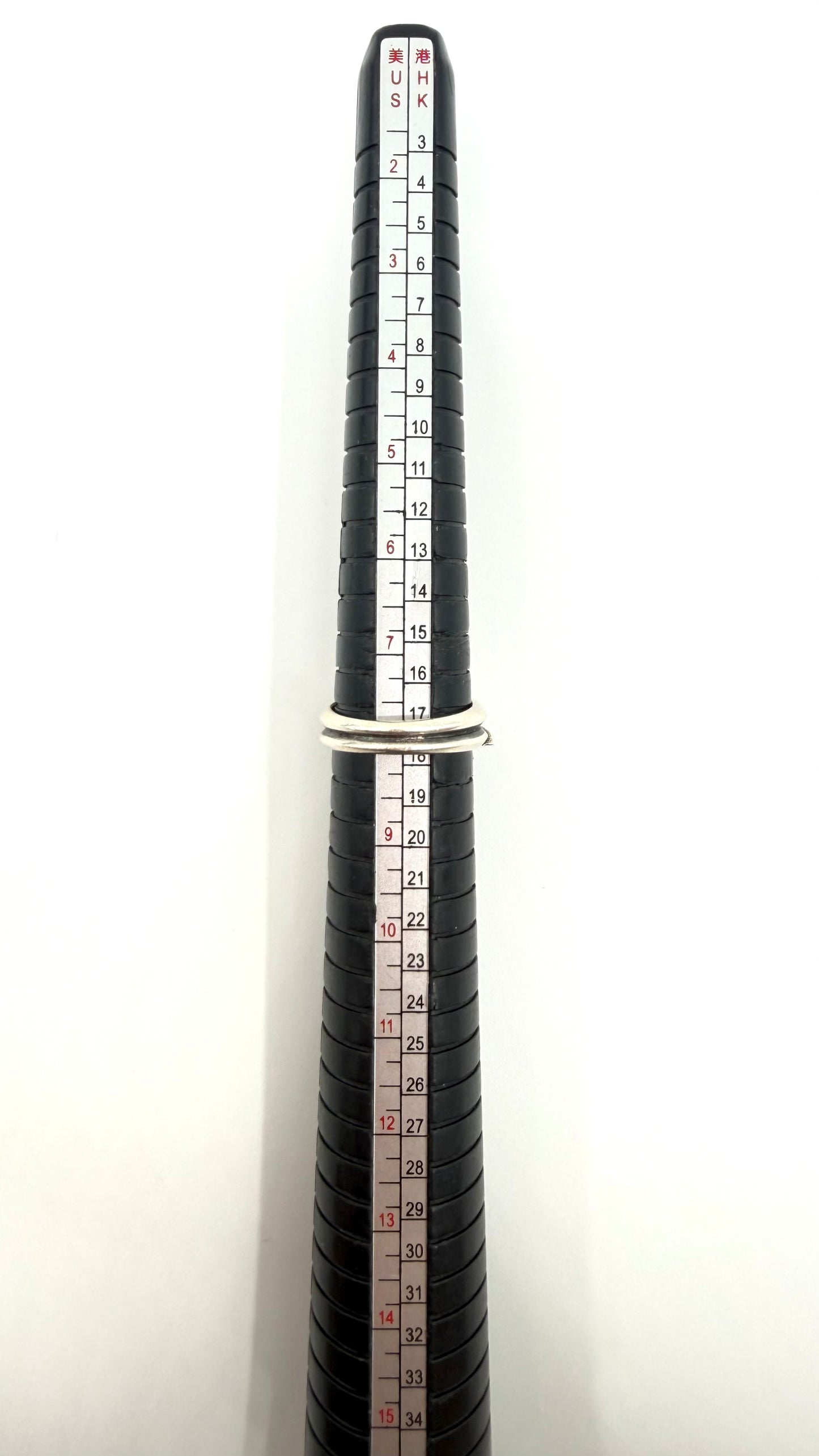 CHROME HEARTS SILVER HALF DAGGER RING
