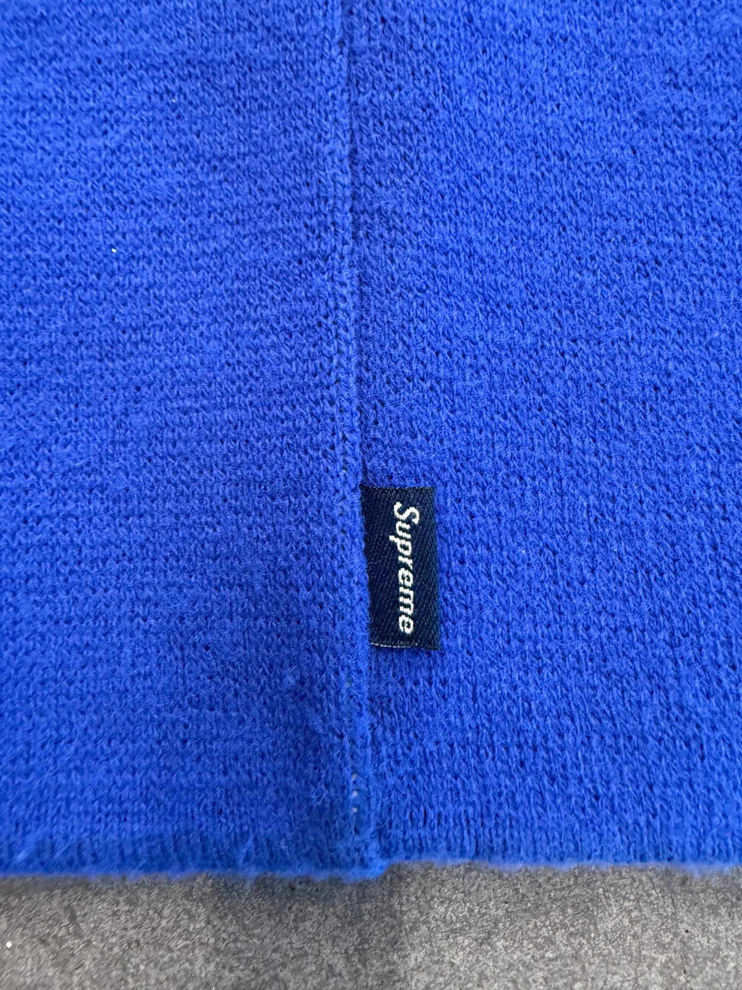 FW08 SUPREME SNOWMAN BEANIE - BLUE