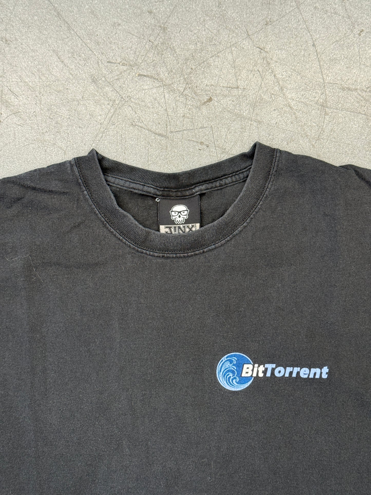 00'S BIT TORRENT "GIVE AND YE SHALL RECEIVE" TEE (JINX TAG)