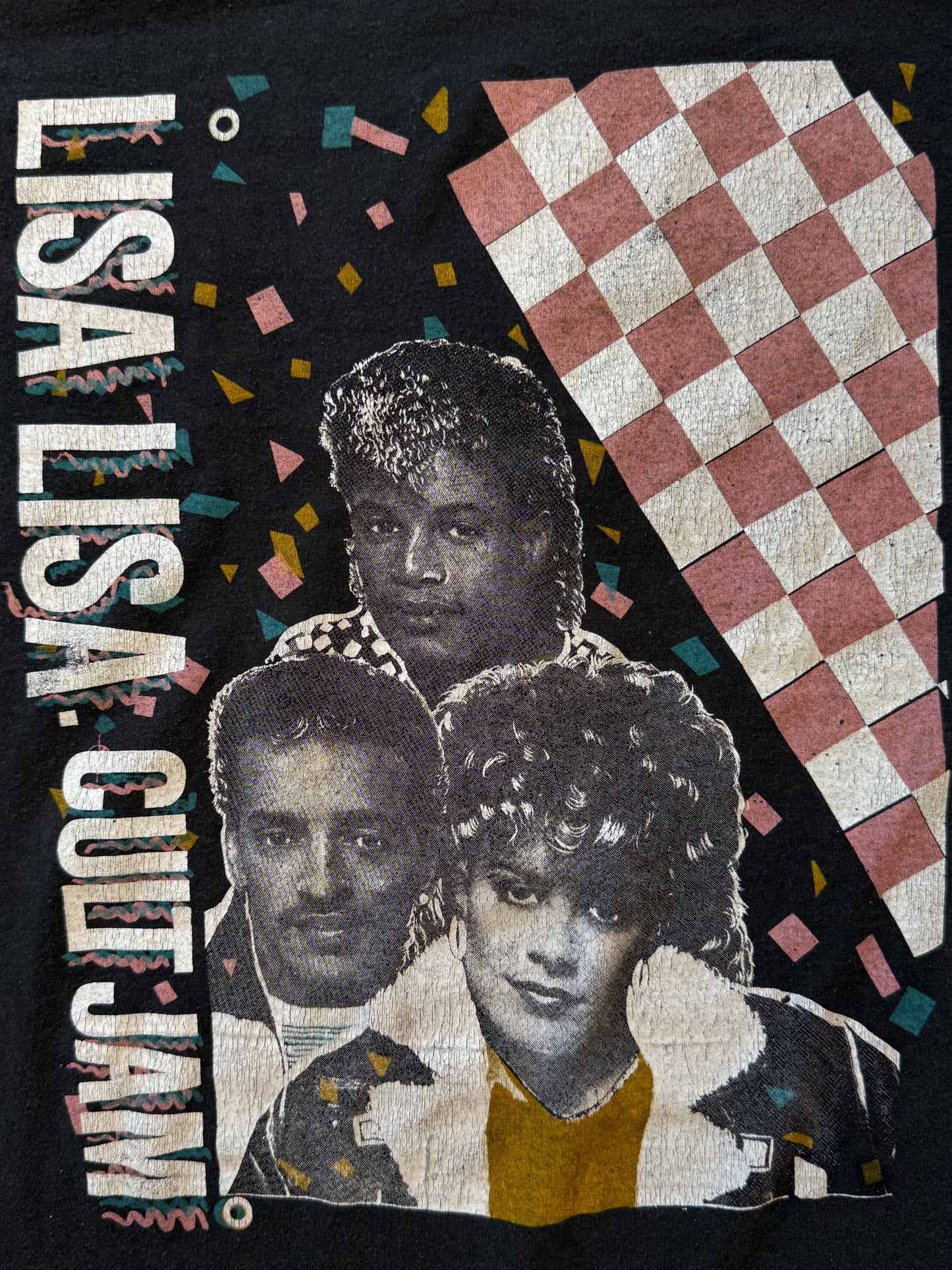 1987 LISA LISA CULT JAM SPANISH FLY TOUR TEE (PULLED TAG)