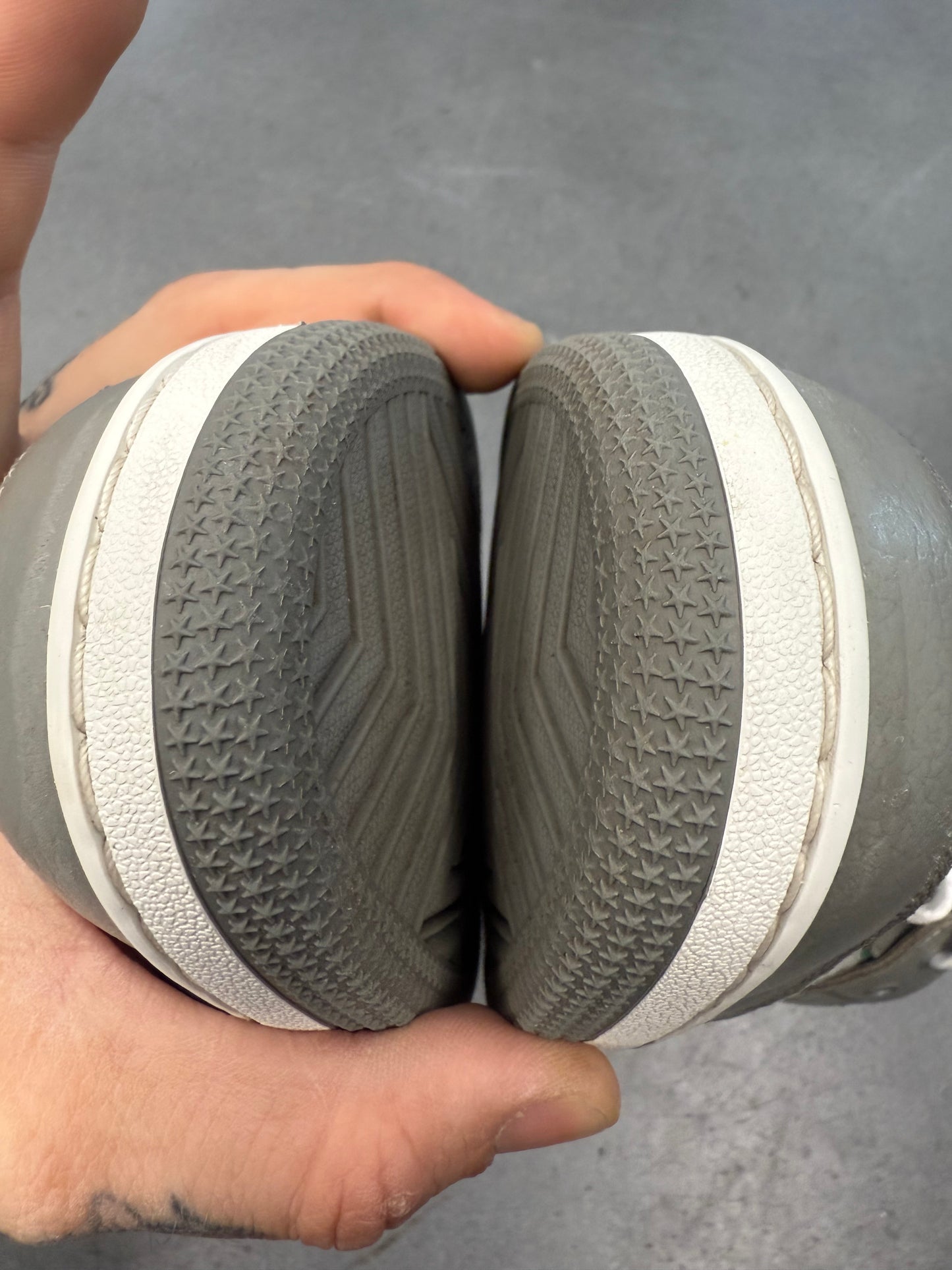 2022 SIZE 11 A BATHING APE BAPE SK8 STA - GREY TURQUOISE (PRE-OWNED NO BOX)