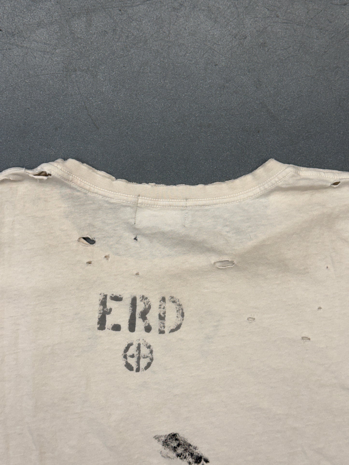 ENFANTS RICHES DEPRIMES TEENAGE SNUFF FILM TEE - WHITE