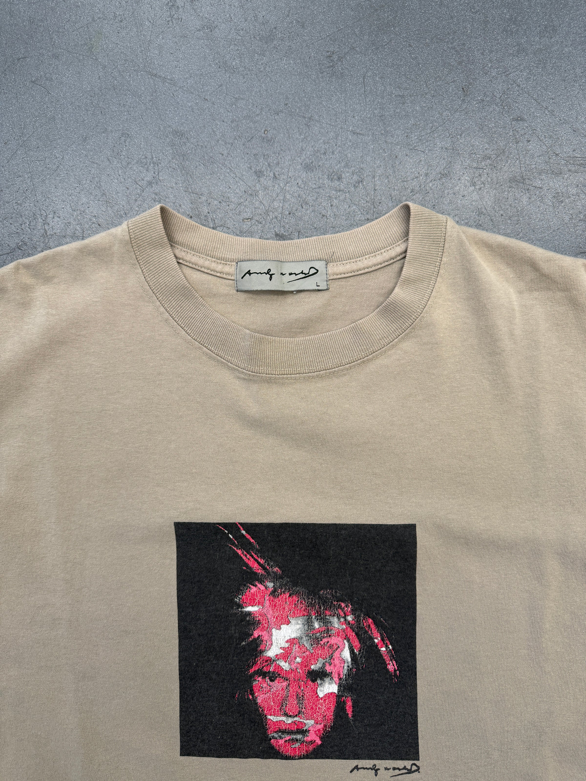 1997 ANDY WARHOL SELF PORTRAIT TEE