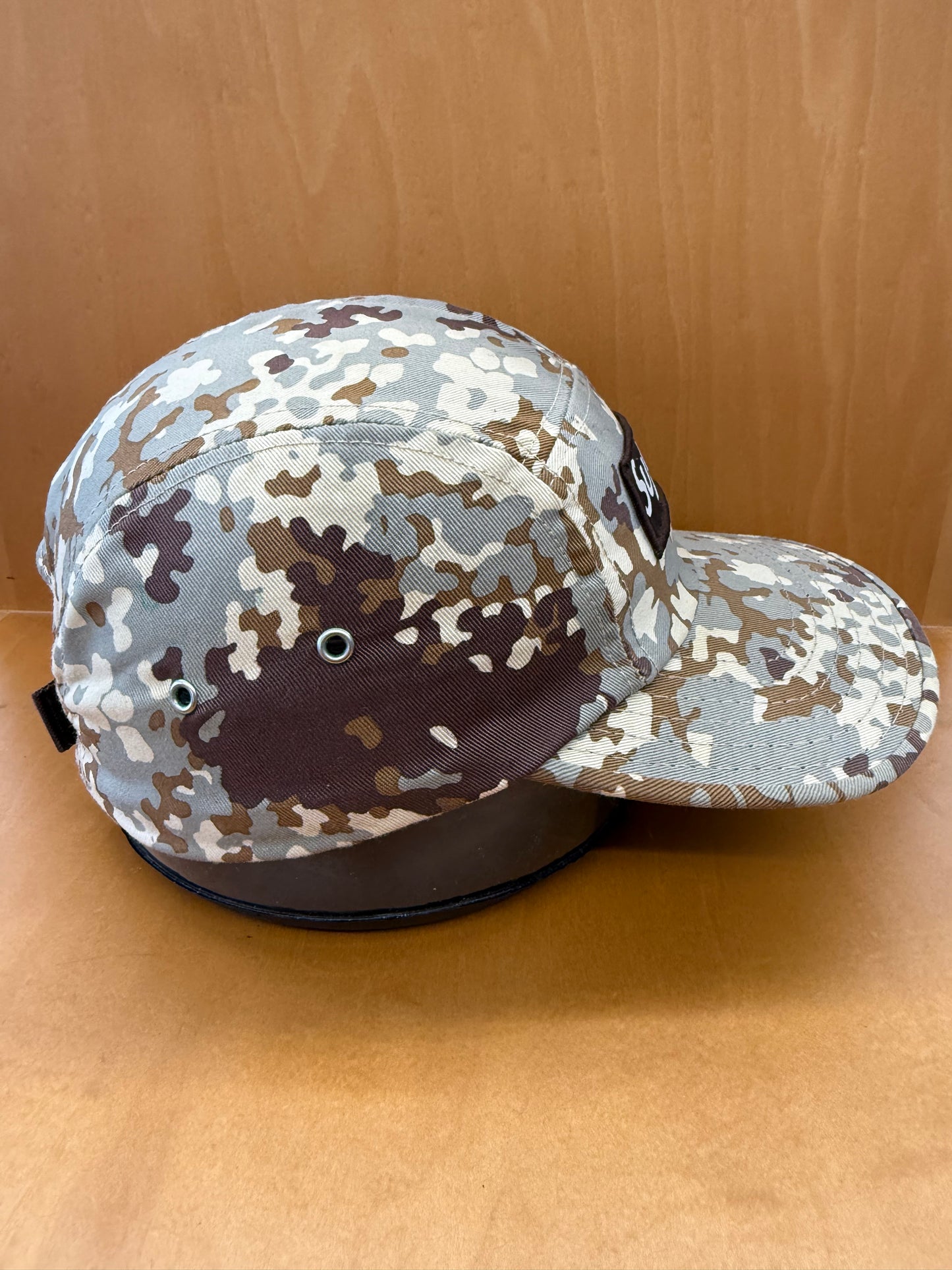 2001 SUPREME GERMAN CAMO CAMP CAP