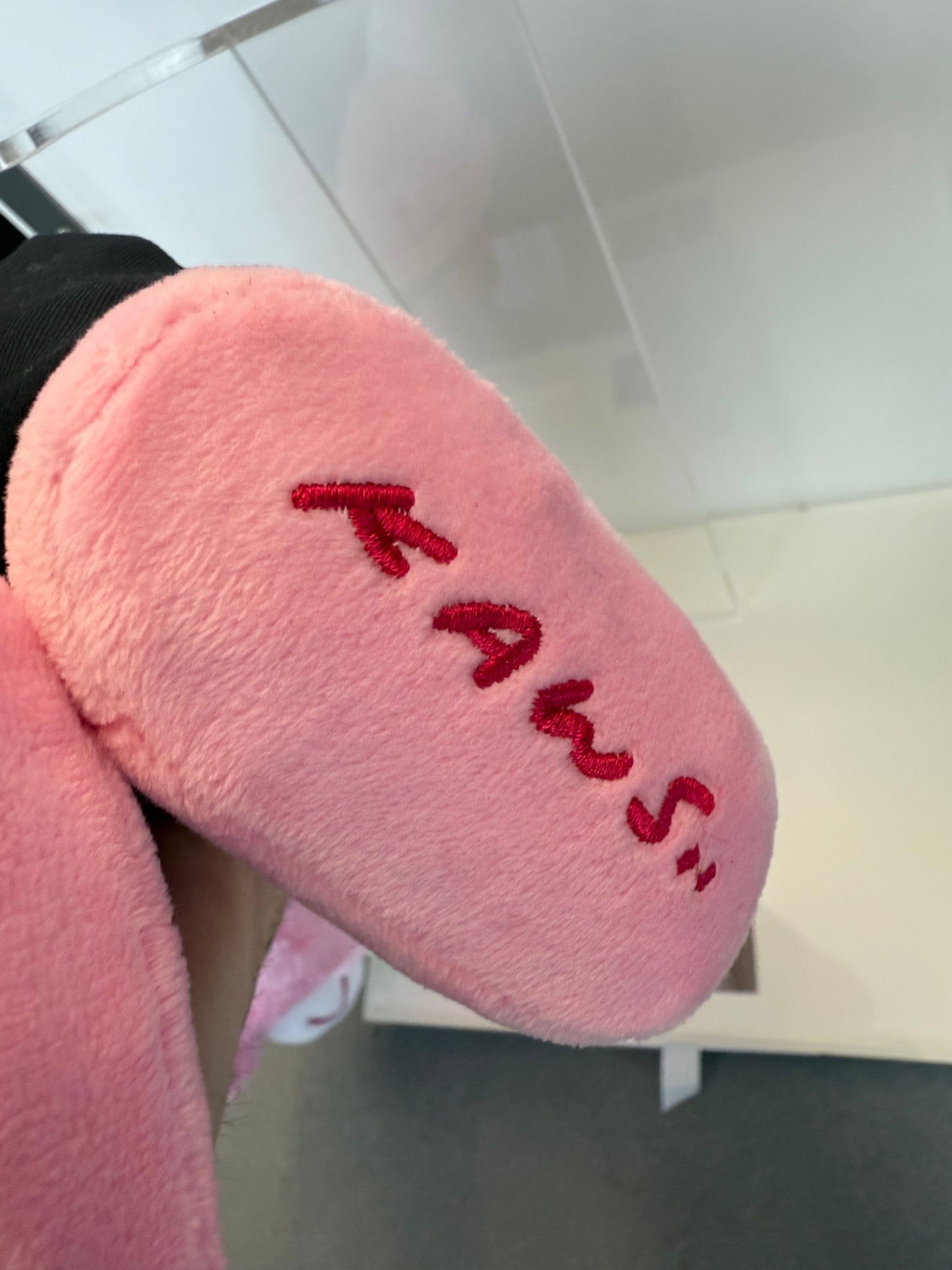 2019 KAWS BFF DIOR PLUSH SET OF 2 PINK #439 & BLACK #336