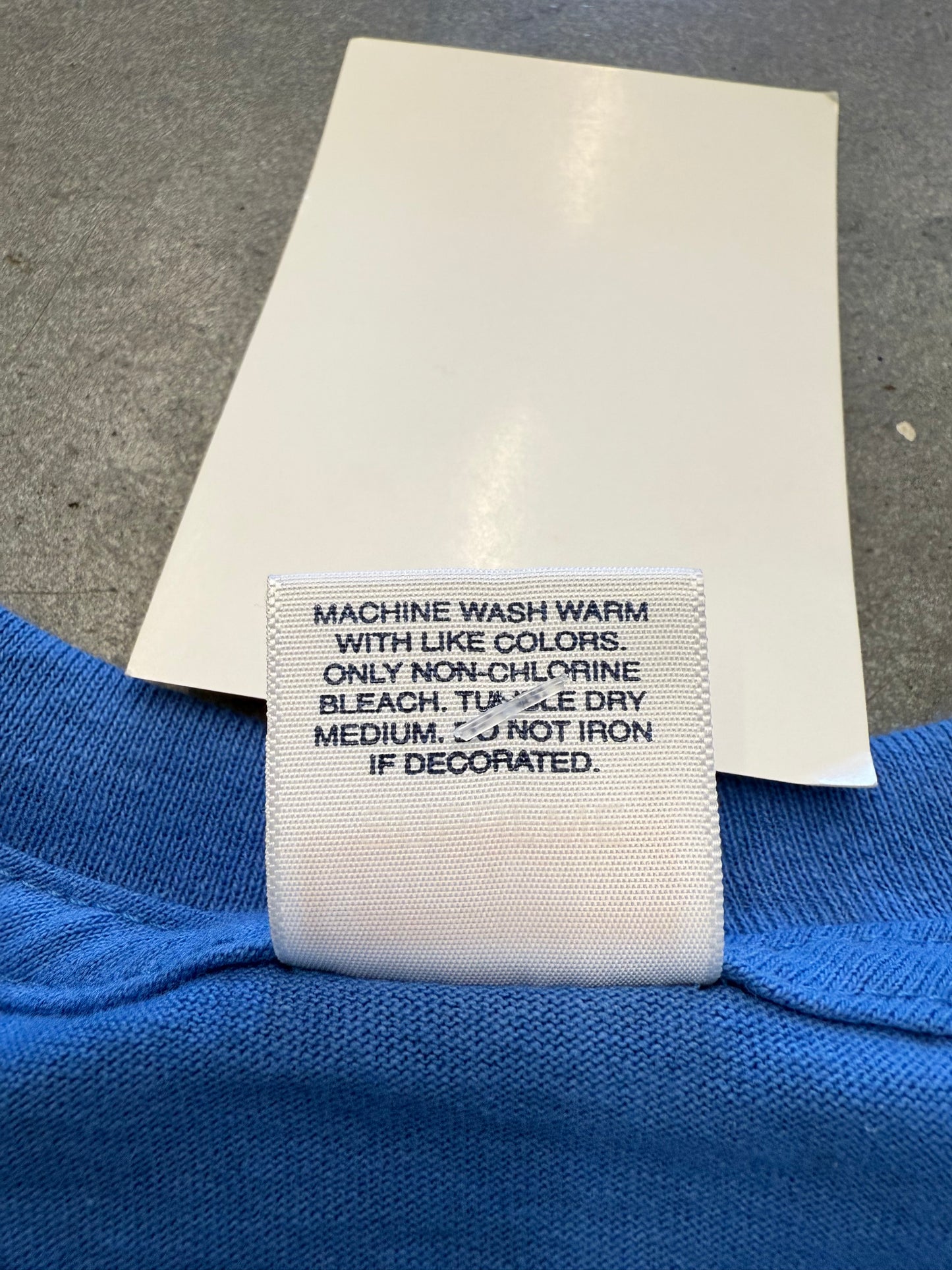 SS07 SUPREME MILES DAVIS SAMPLE TEE - BLUE