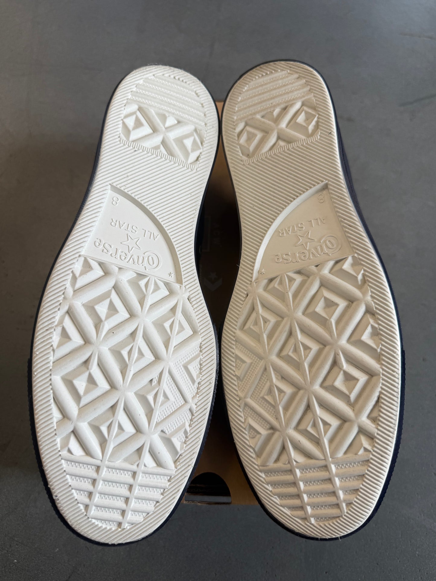 2023 SIZE 8 CONVERSE CHUCK TAYLOR ALL STAR 70 OX A-COLD-WALL NAVY (WITH BOX)