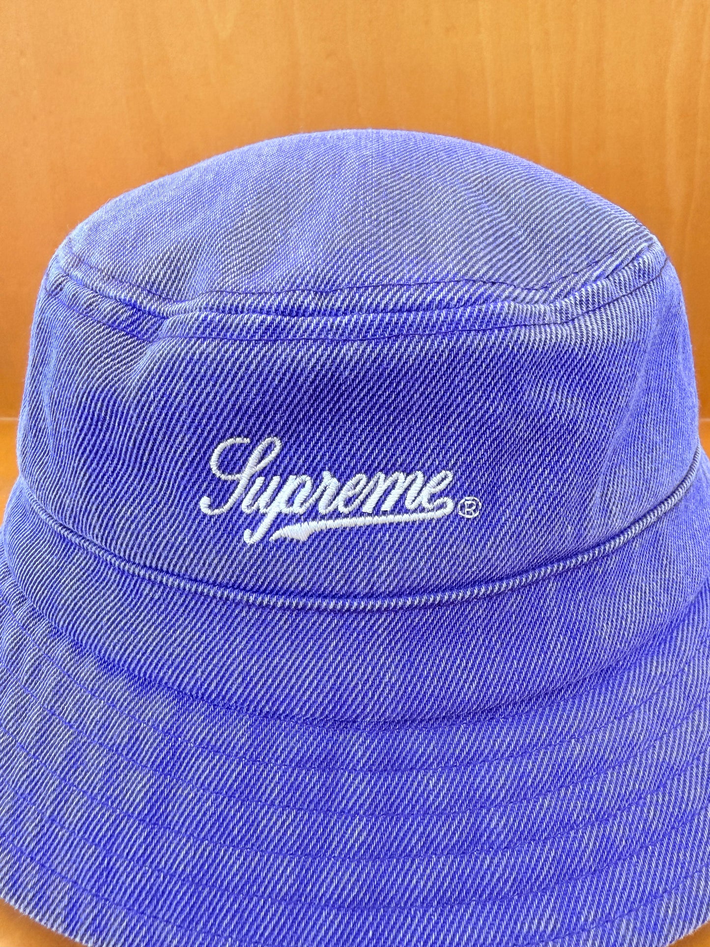 SS24 SUPREME COATED DENIM CRUSHER