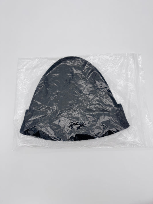 TOM FORD RIBBED 100% CASHMERE BEANIE - BLACK
