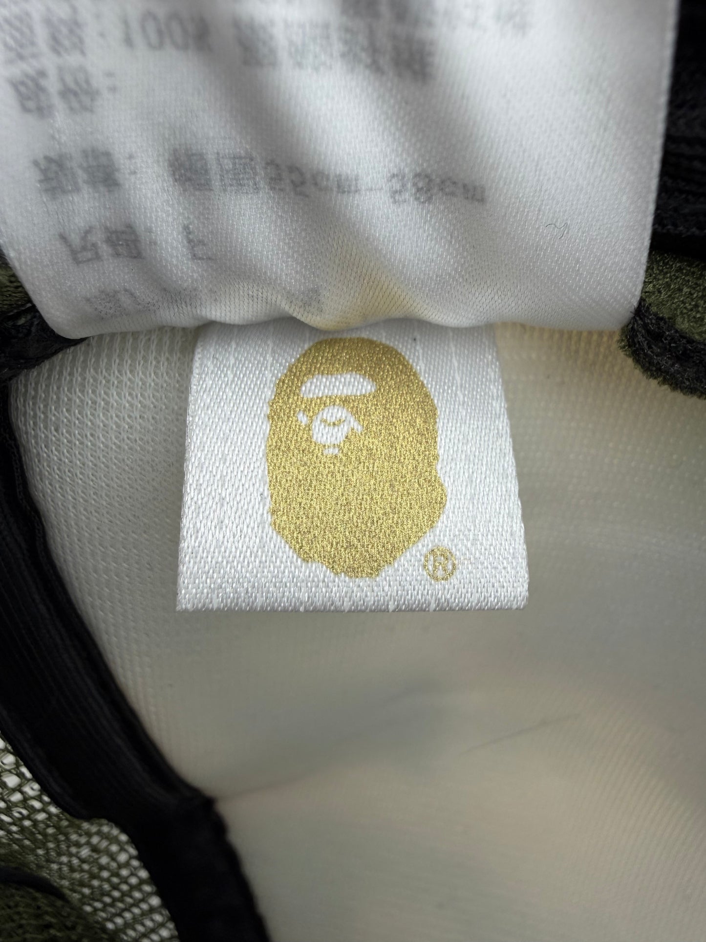 BAPE X KIDSUPER BAPE STA LOGO RHINESTONE TRUCKER - CAMO/PINK