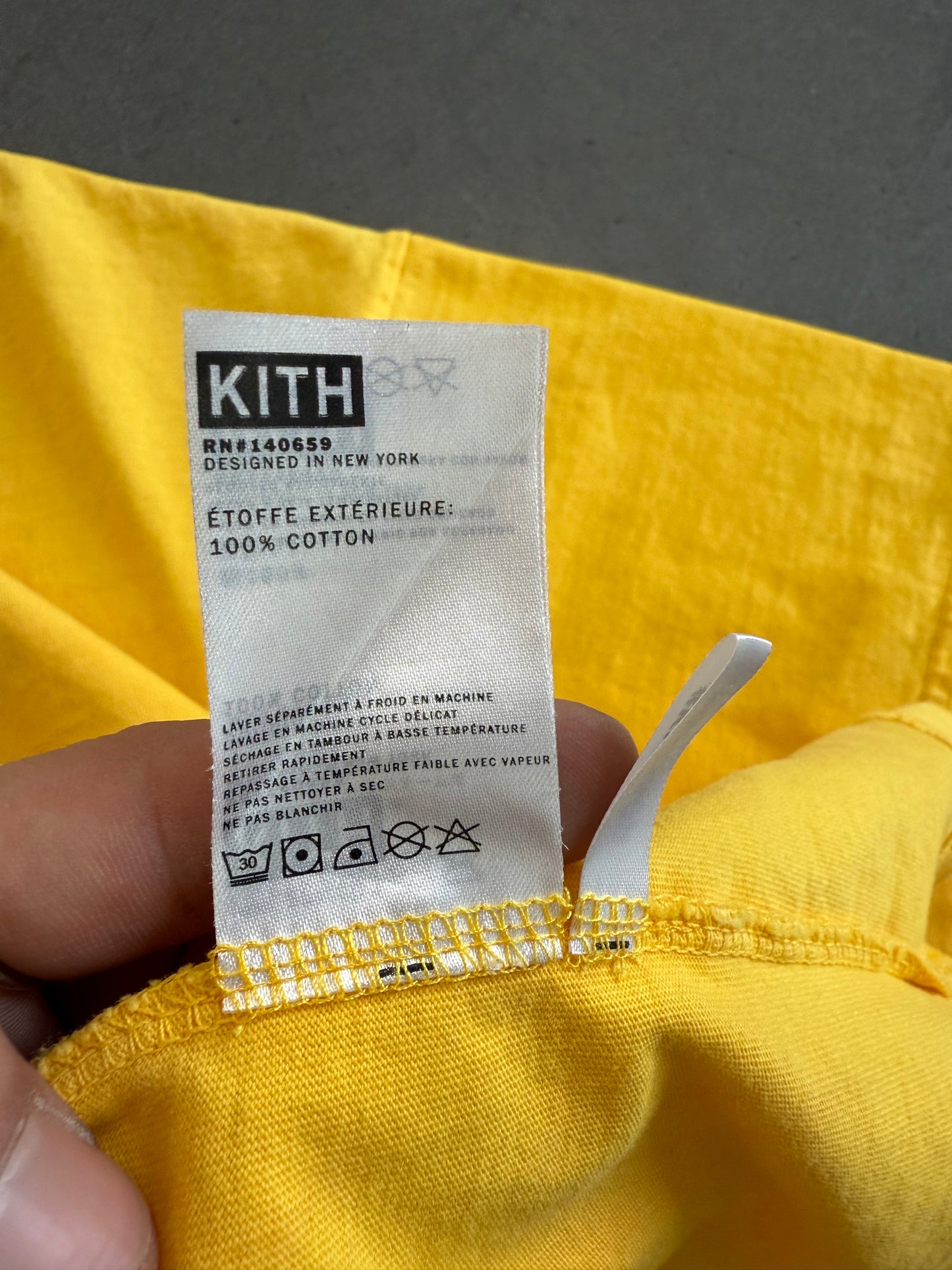 SS20 KITH X LOONEY TUNES SPEEDY TEE - YELLOW