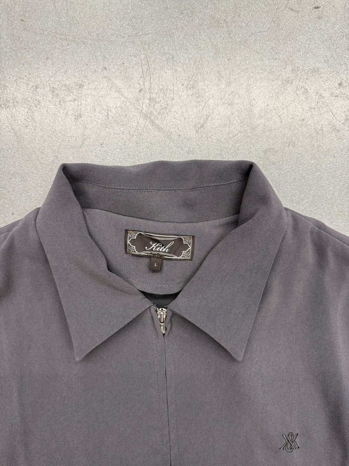 KITH DOUBLE CREPE CONNOR BLOUSON JACKET