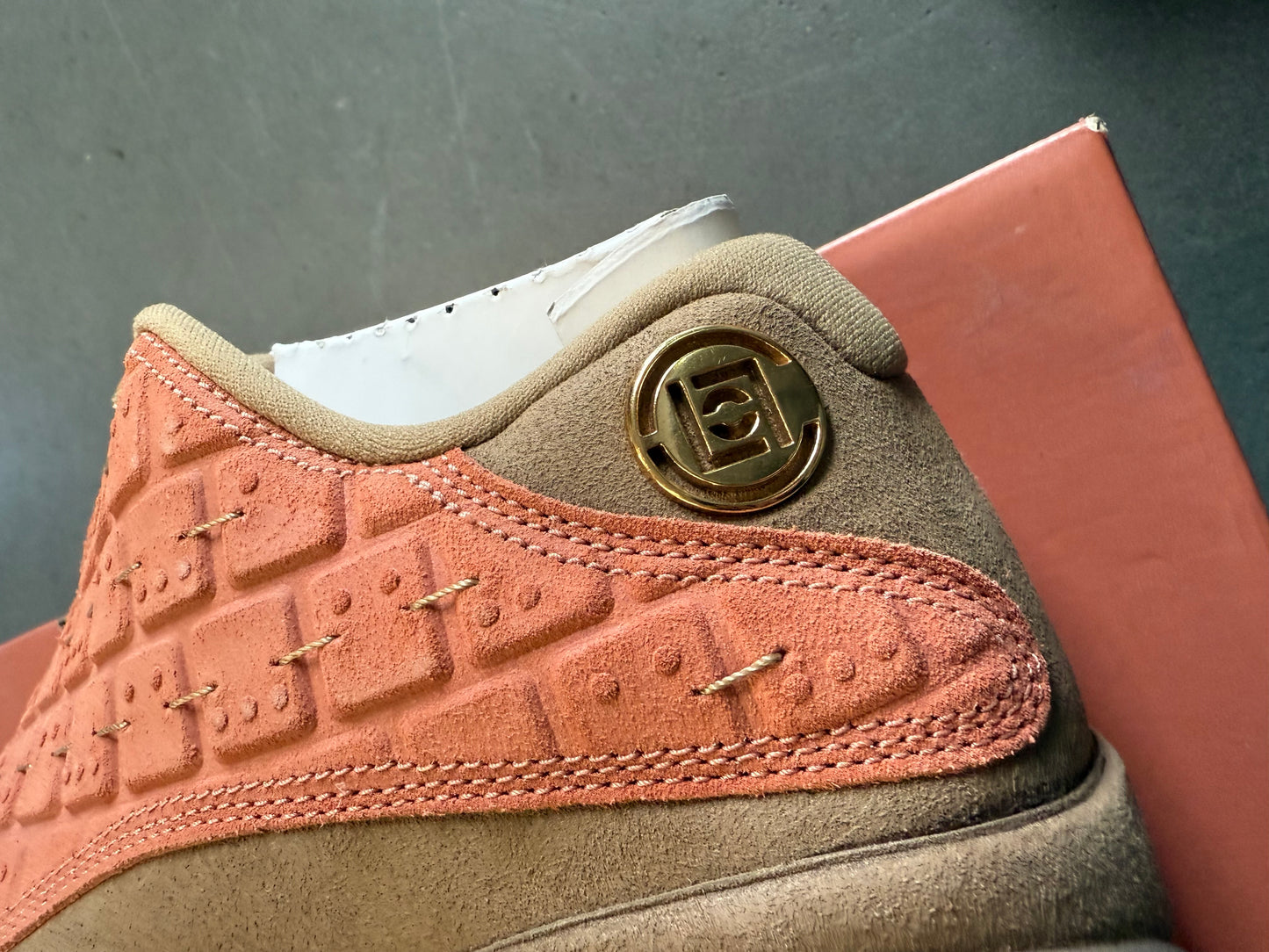 2018 SIZE 10 CLOT JORDAN 13 RETRO LOW SEPIA STONE (NEW WITH BOX)