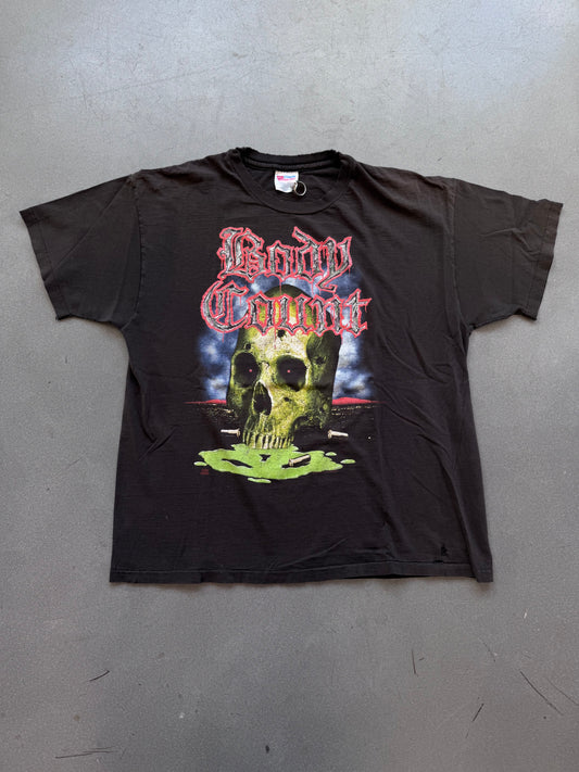 1992 BODY COUNT BRAIN DAMAGE MELT YOUR BRAIN TEE (HANES TAG)