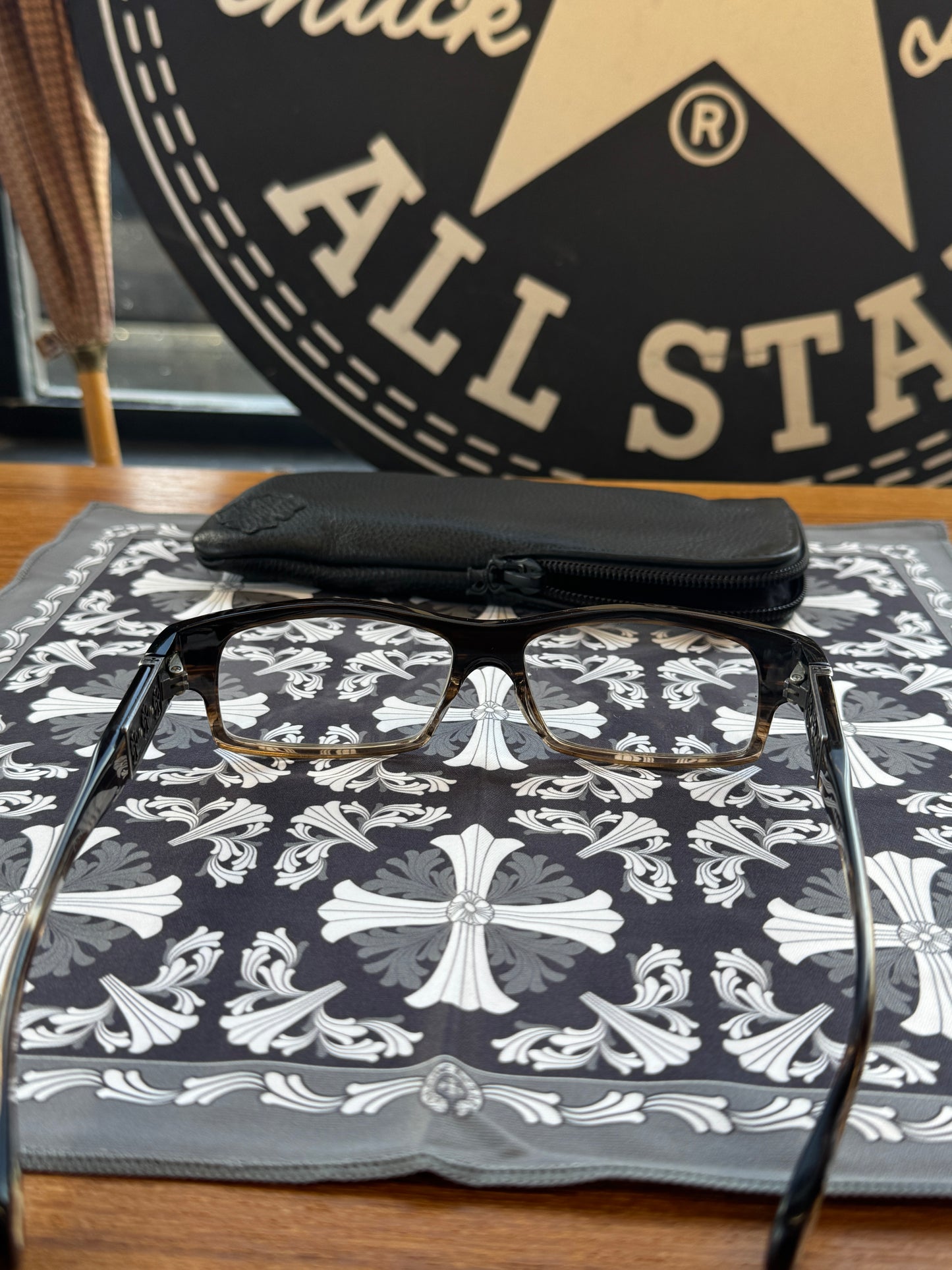 CHROME HEARTS DISMEMBERED EYEGLASSES