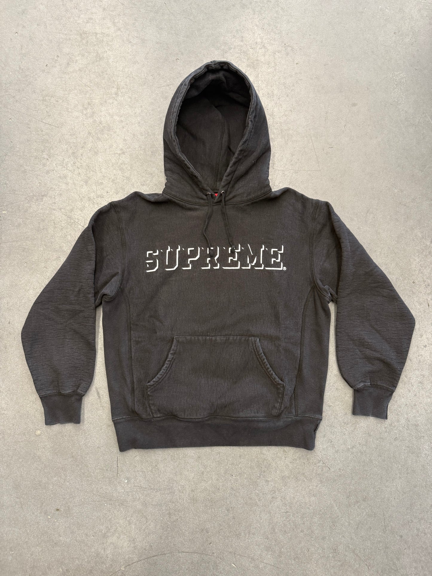 FW20 SUPREME DROP SHADOW HOODED SWEATSHIRT