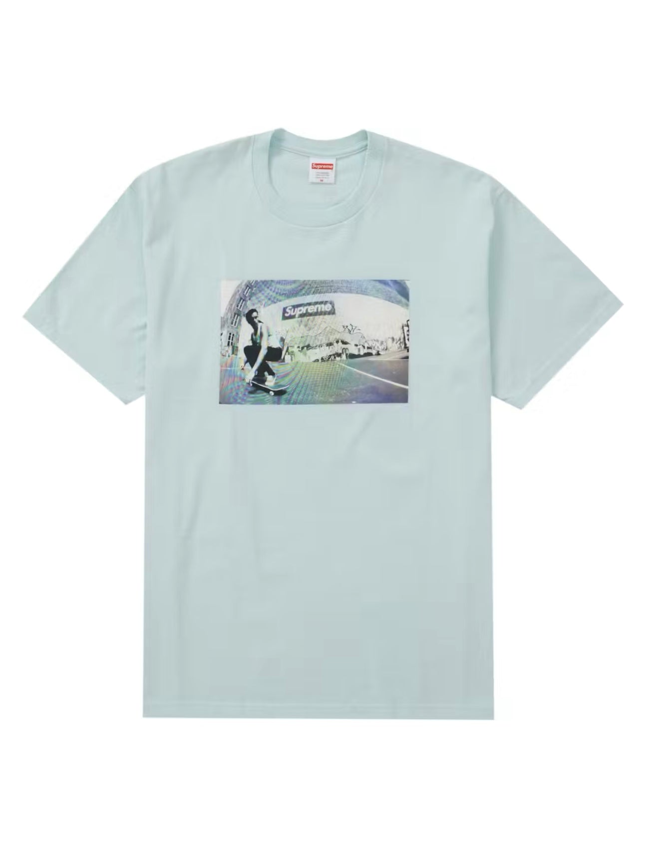 FW22 SUPREME DYLAN TEE PALE BLUE 2XL