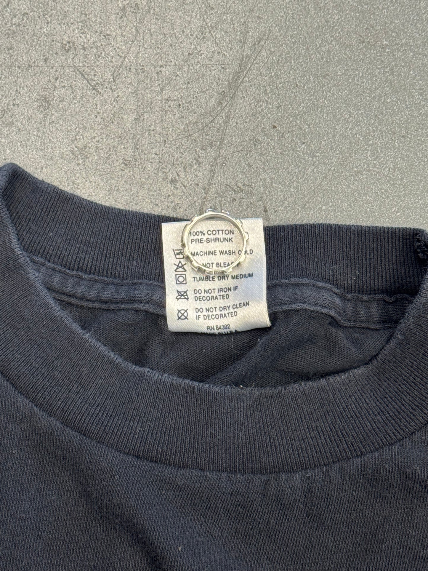90S WHITE ZOMBIE LOCAL CREW TEE (GEM TAG)