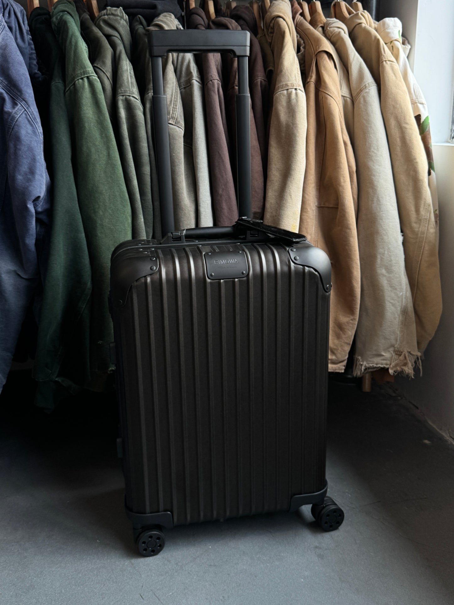 SS25 RIMOWA X RICK OWENS BRONZE CABIN LUGGAGE