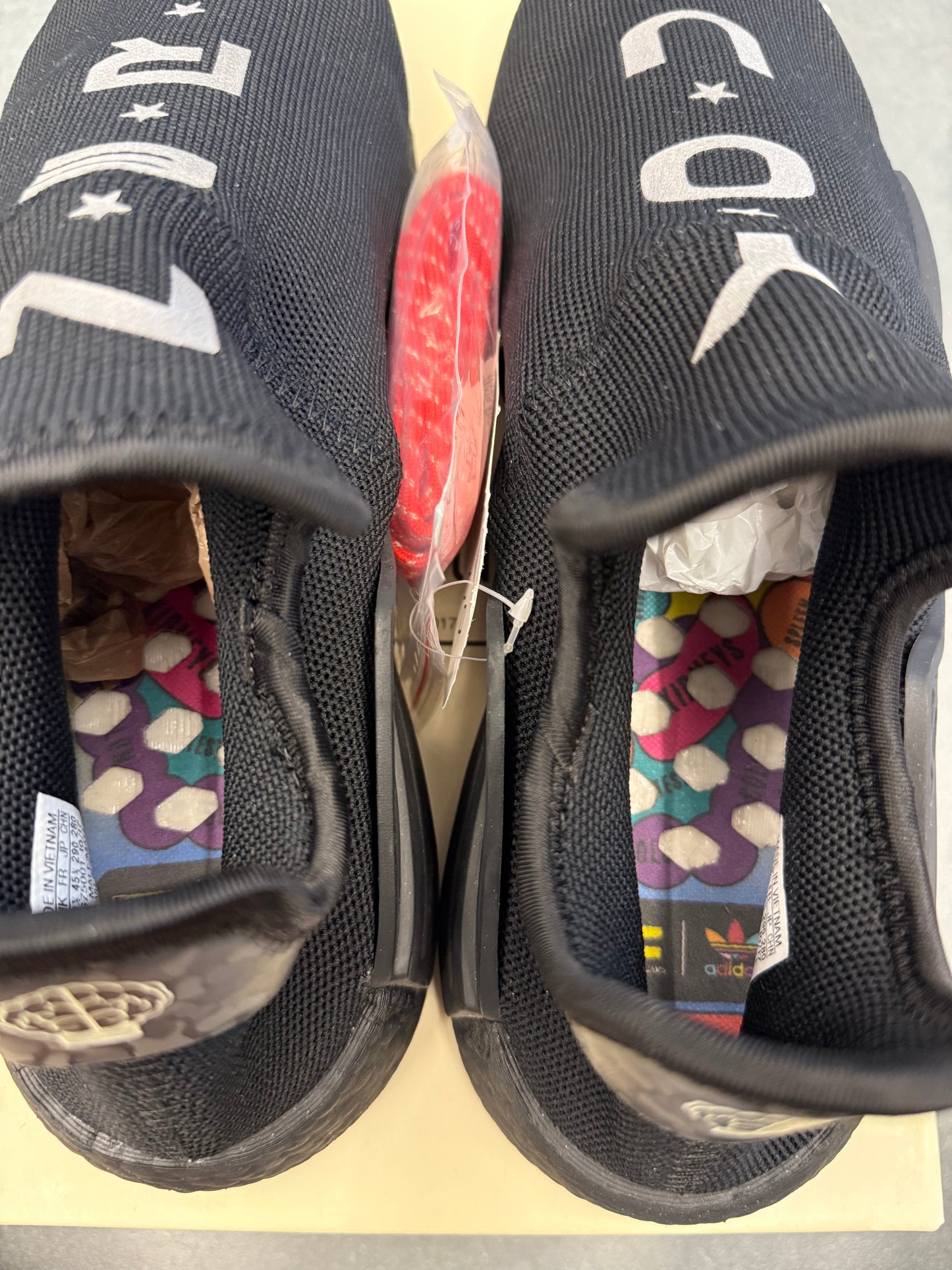 SIZE 11 ADIDAS NMD HU PHARRELL NERD Y.O.U. (BRAND NEW WITH BOX)