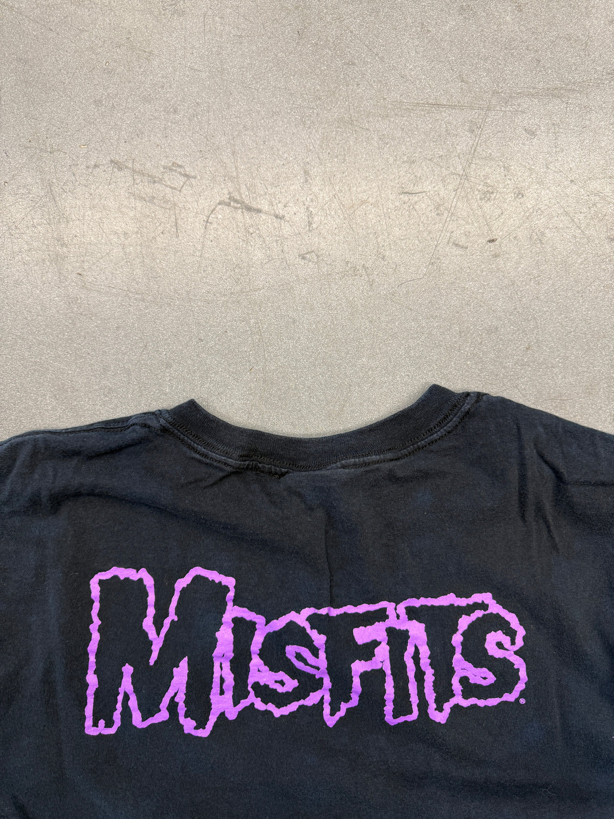 2001 MISFITS DIE DIE MY DARLING TEE (CINDER BLOCK TAG)