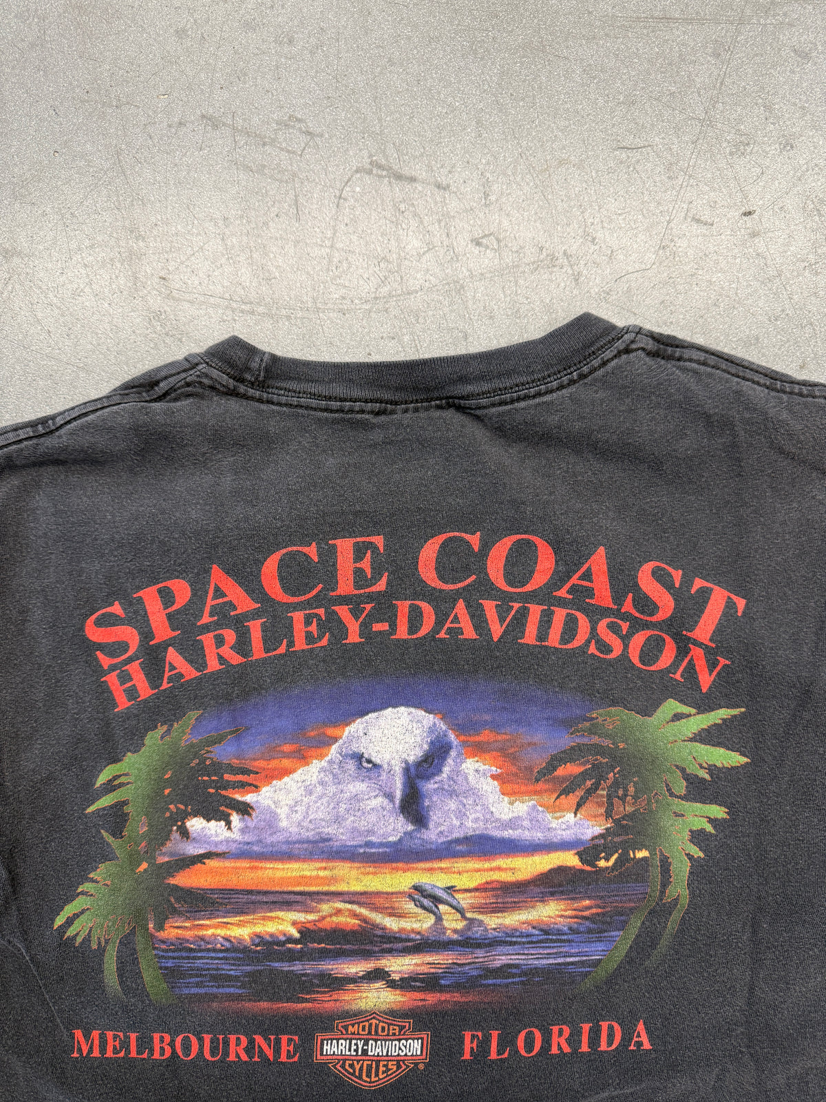 2004 HARLEY-DAVIDSON FIFTEEN YEARS SPACE COAST MELBOURNE FLORIDA TEE