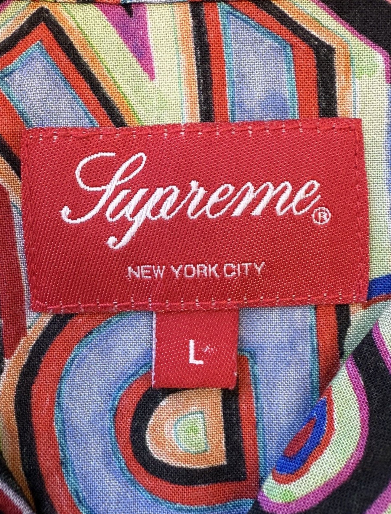 FW20 SUPREME PERSPECTIVE RAYON S/S TEE