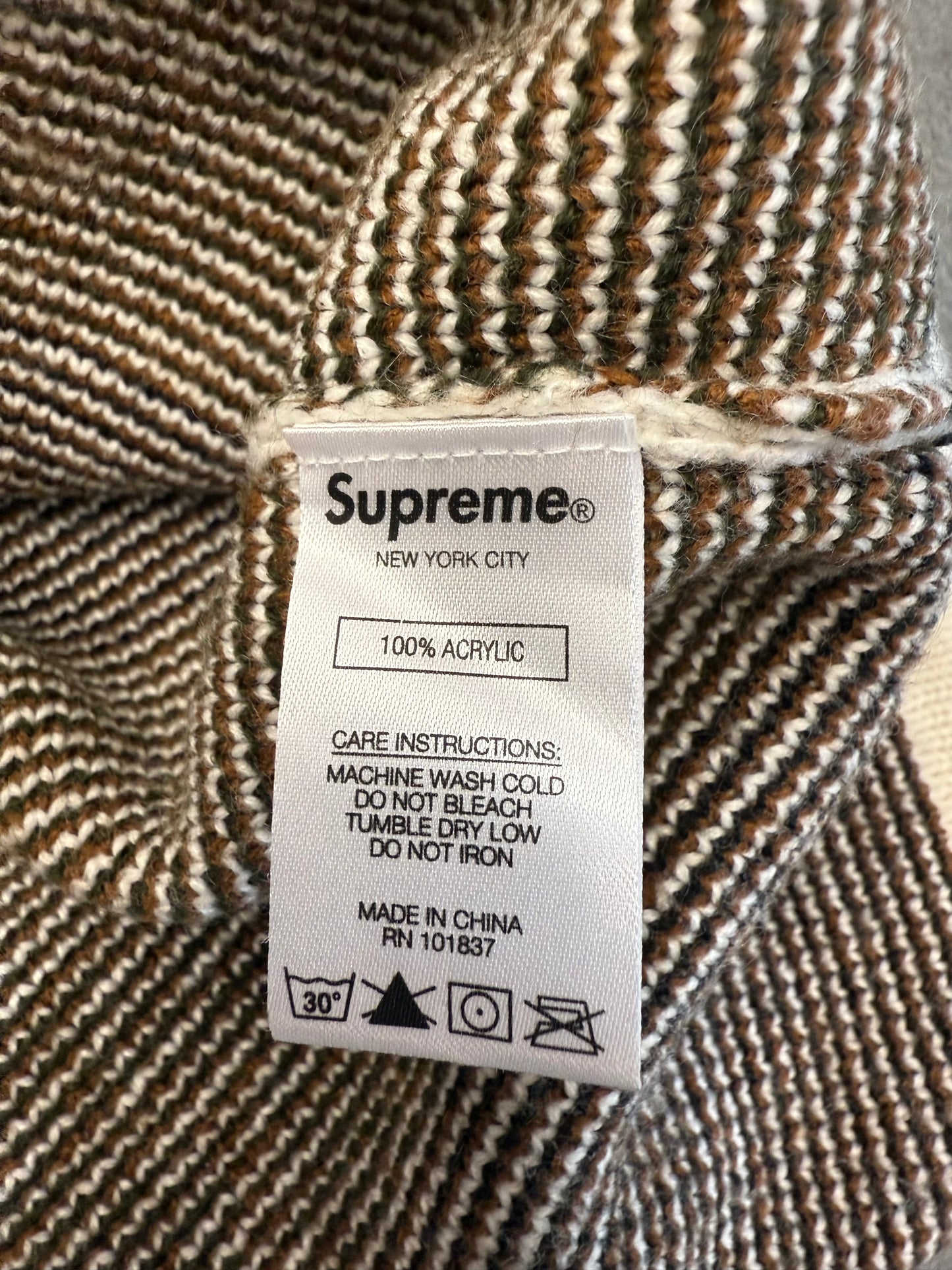 SS21 SUPREME CHE HOODED ZIP UP SWEATER