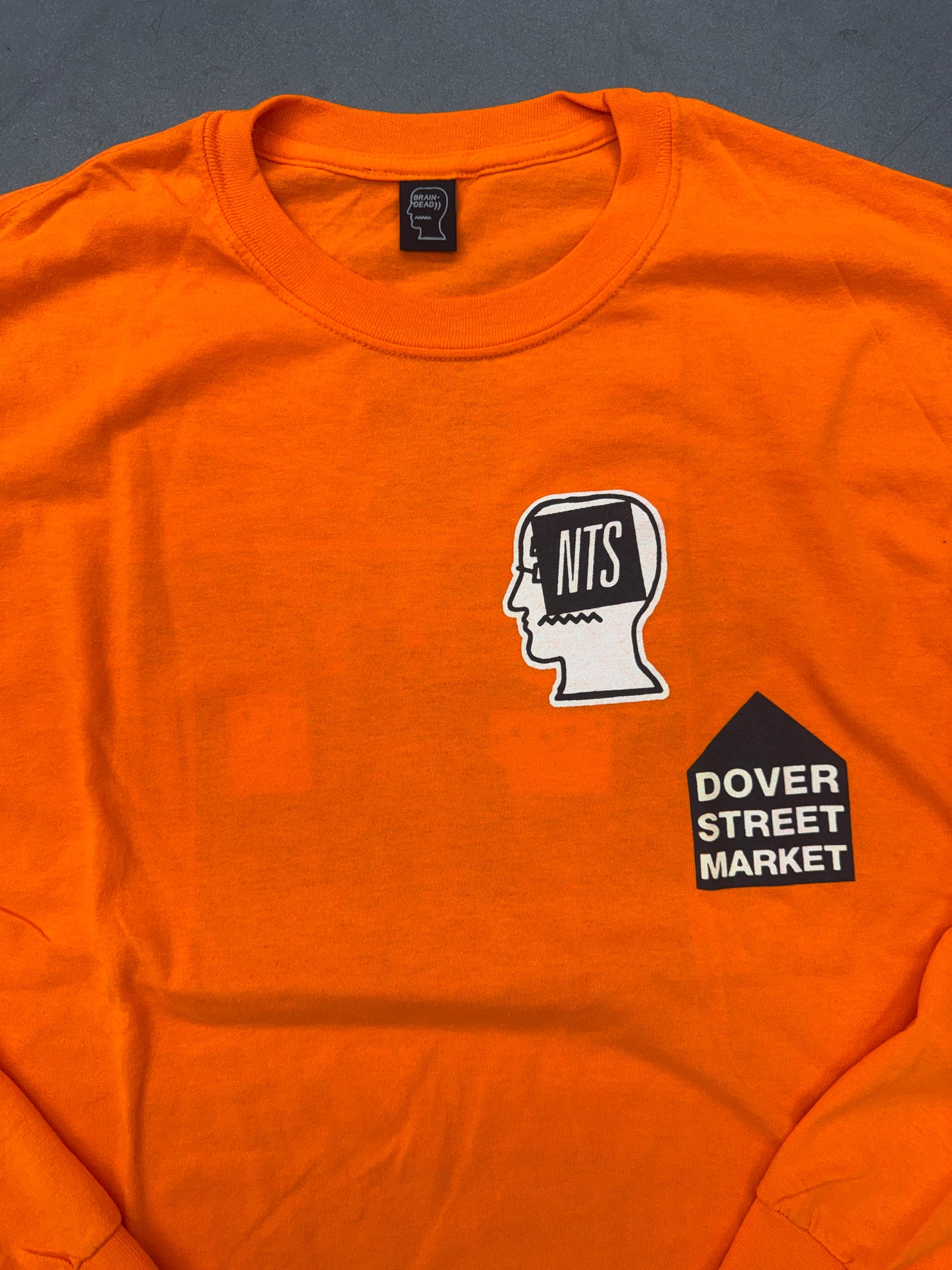 BRAIN DEAD X DOVER STREET MARKET SEAN NICHOLAS SAVAGE LS TEE
