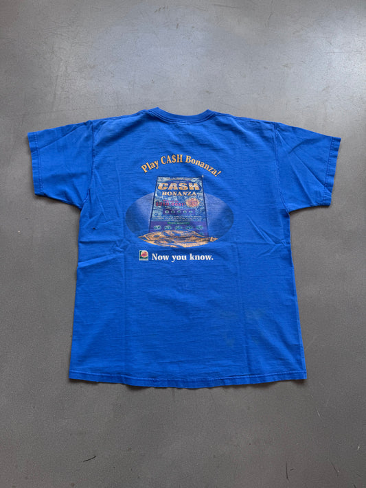 WANNA WIN $250,000? ASK ME HOW! FLORIDA LOTTO MULLET TEE (FOTL TAG)