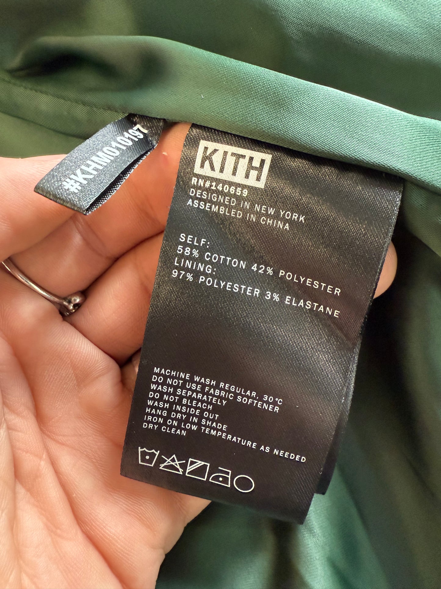 FW22 KITH BMW TAPESTRY COACHES JACKET SAMPLE