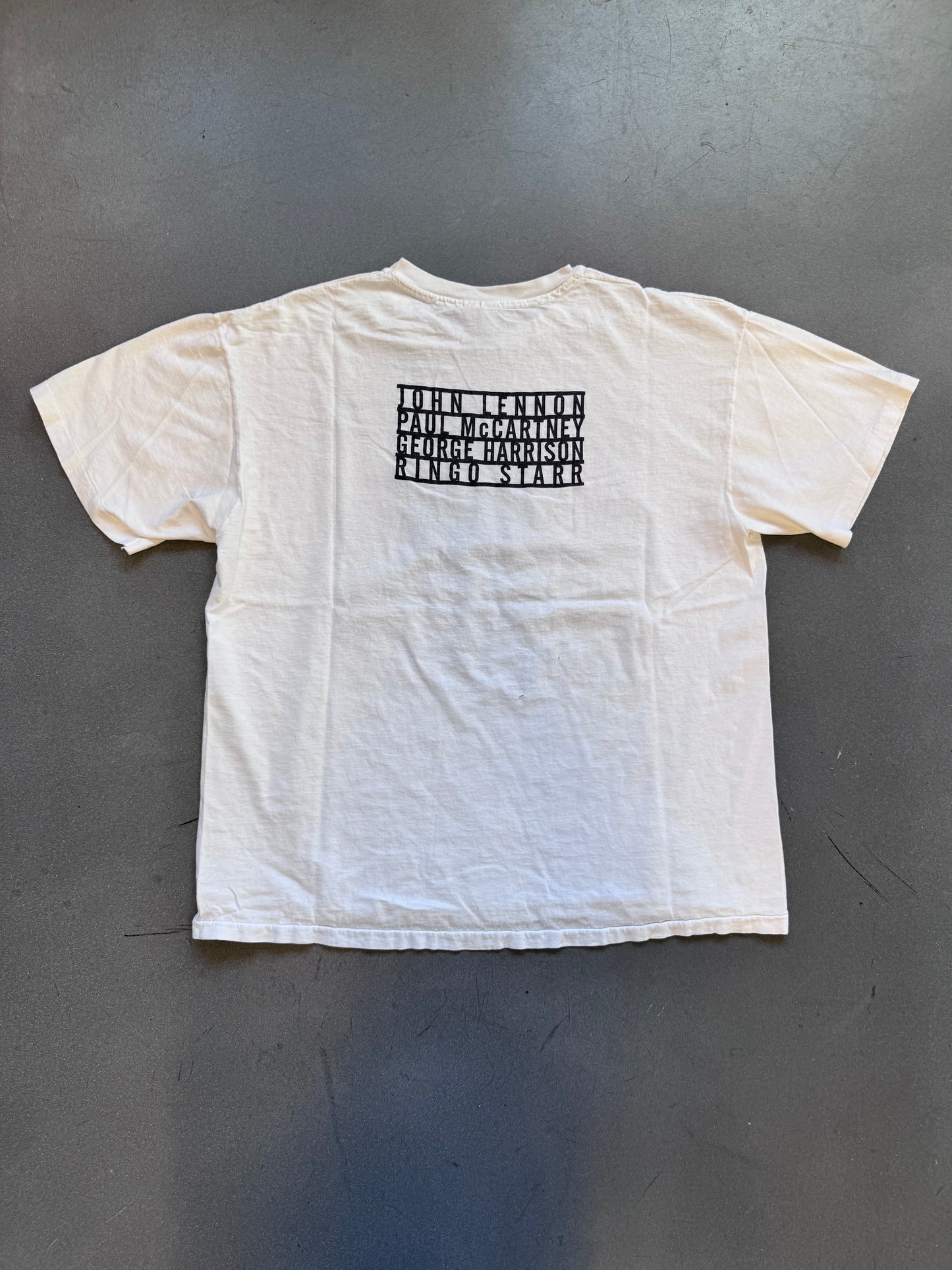 90S BEATLES THE WHITE ALBUM COVER TEE