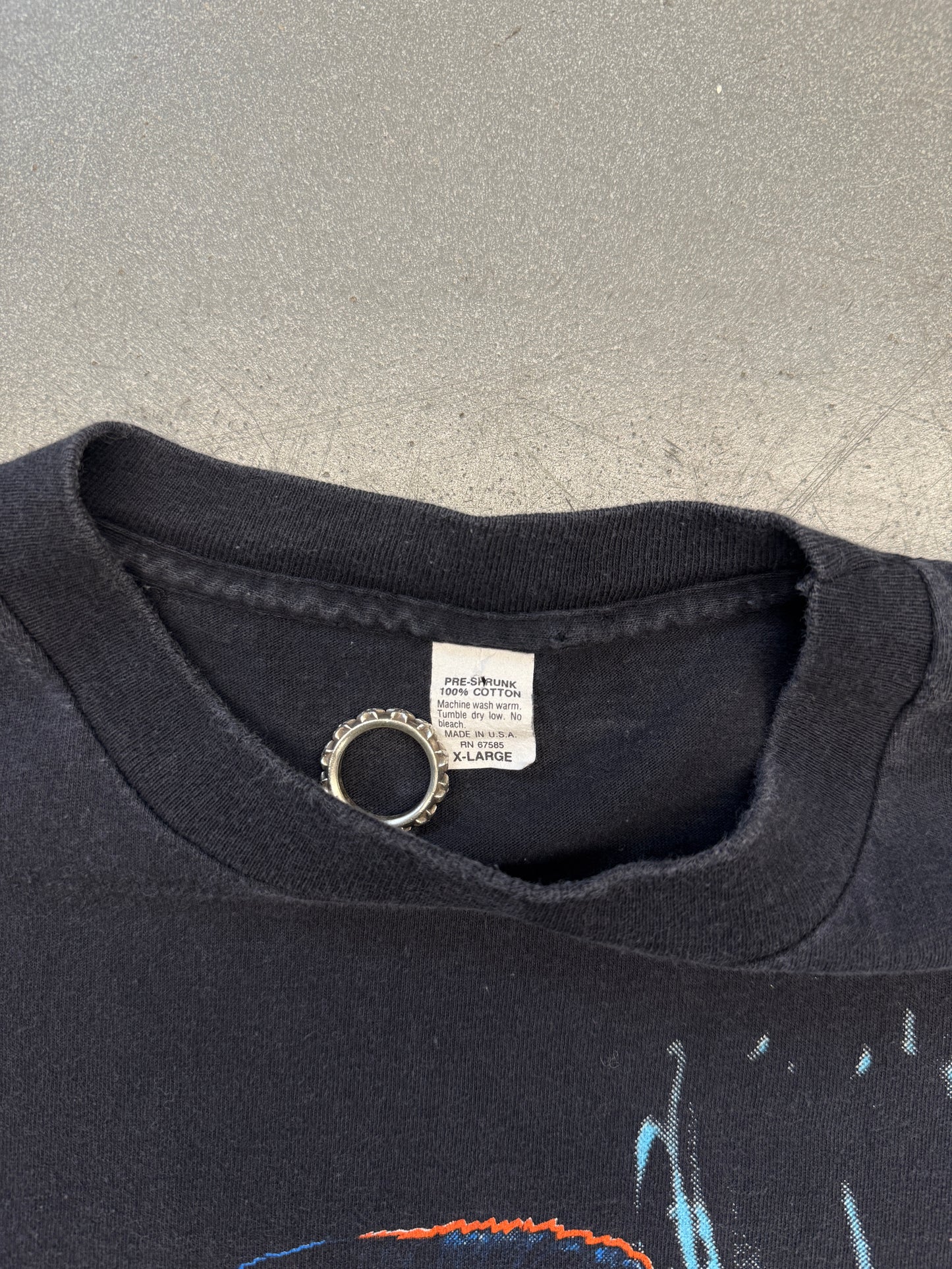 1991 TERMINATOR T2 MOVIE PROMO TEE (MADE IN U.S.A. TAG)
