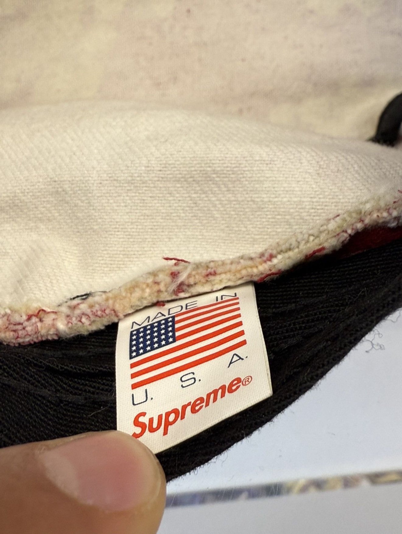 SS18 SUPREME ZIP TWILL CRUSHER - FLORAL