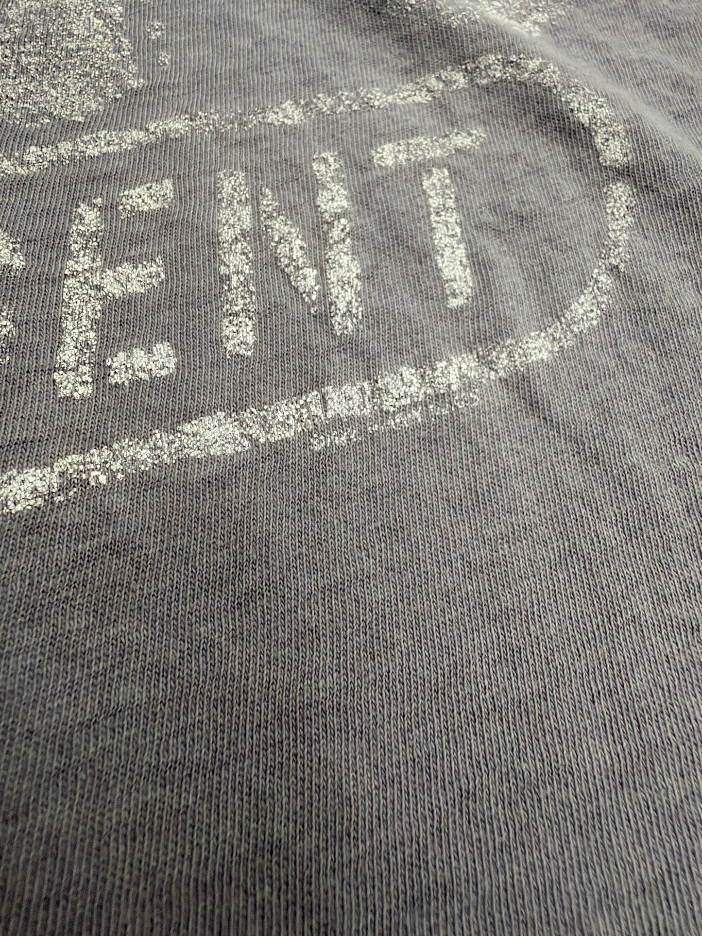 1982 TED NUGENT FADED AND DISTRESSED CUTOFF TEE (HANES TAG)