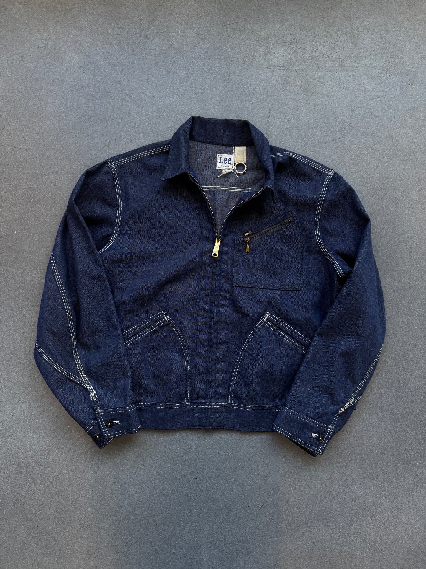 1960'S LEE 91B 3 POCKET DENIM JACKET