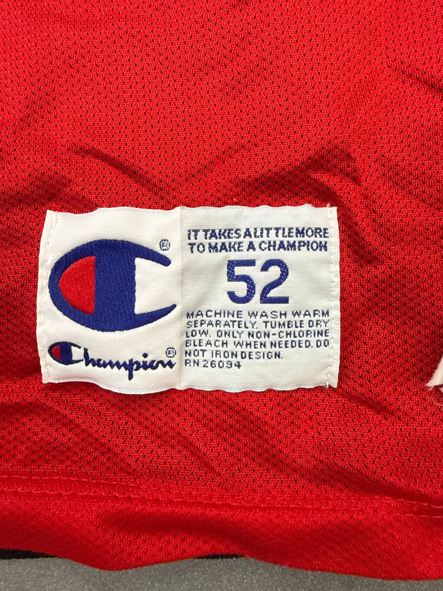 90'S CHICAGO BULLS REVERSIBLE JORDAN CHAMPION JERSEY