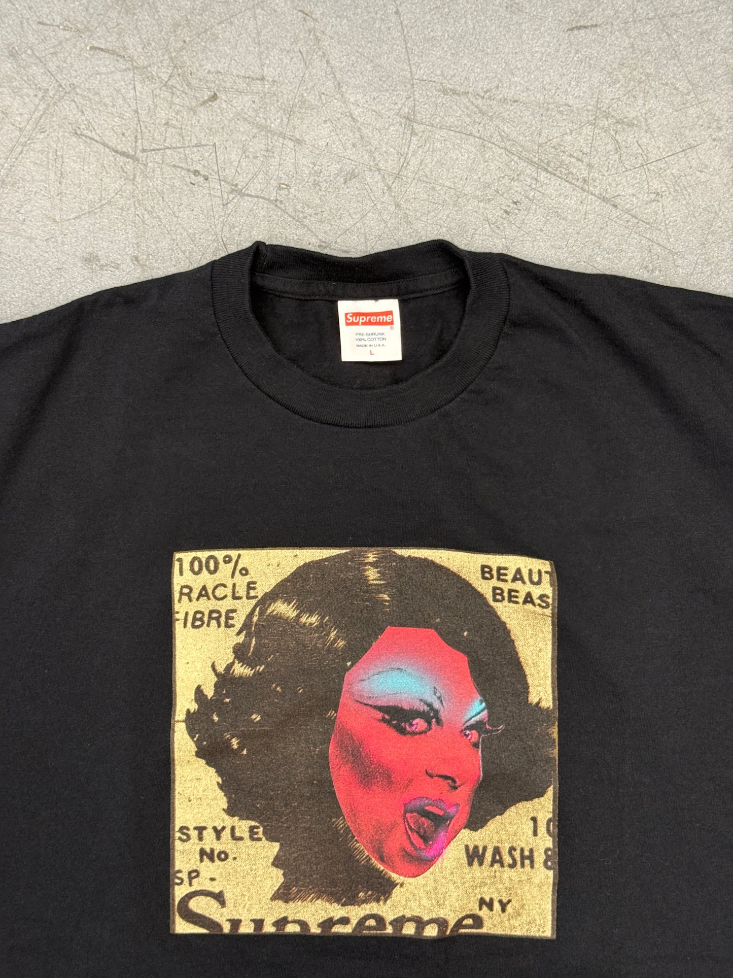 SS16 SUPREME SOME GIRLS TEE - BLACK