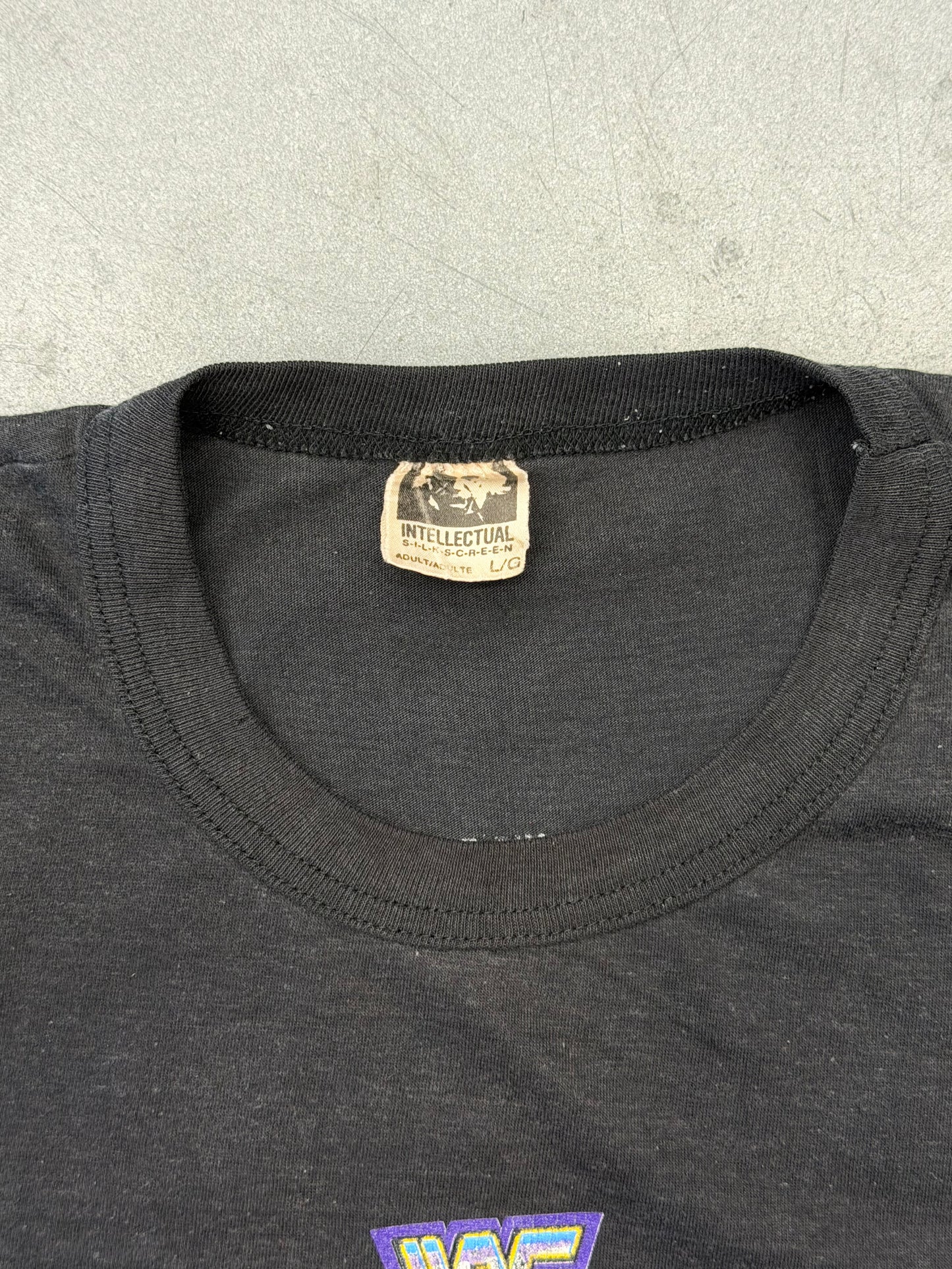 1988 WRESTLEMANIA IV FADED THIN TEE (INTELLECTUAL TAG)